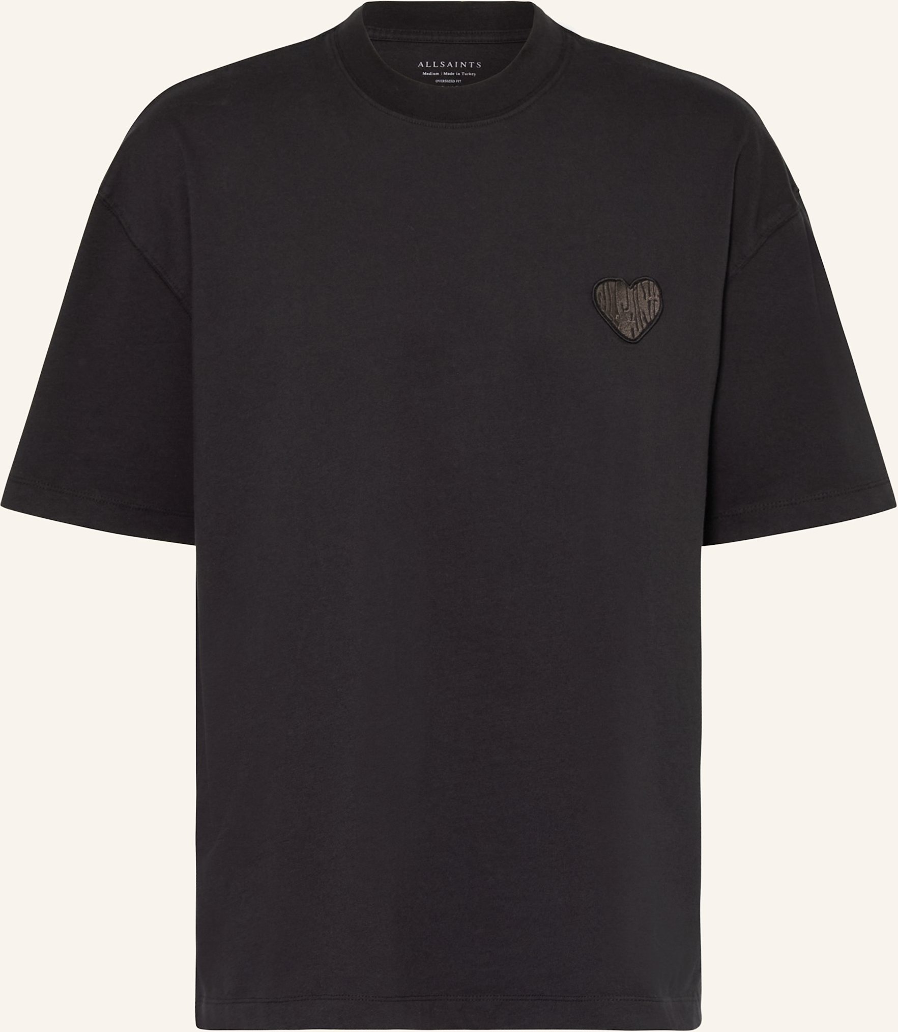 Allsaints T-Shirt Lover schwarz