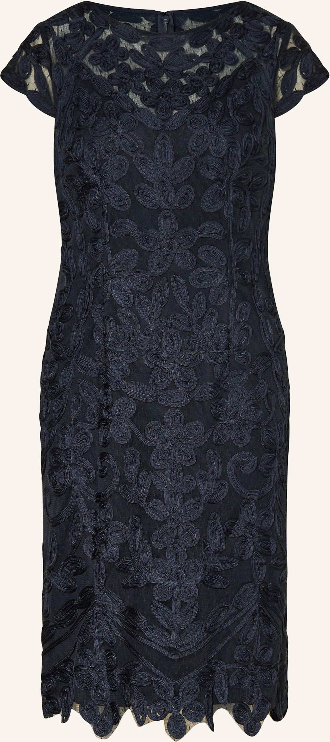 Thumbnail - Apart Cocktailkleid Mit Spitze blau