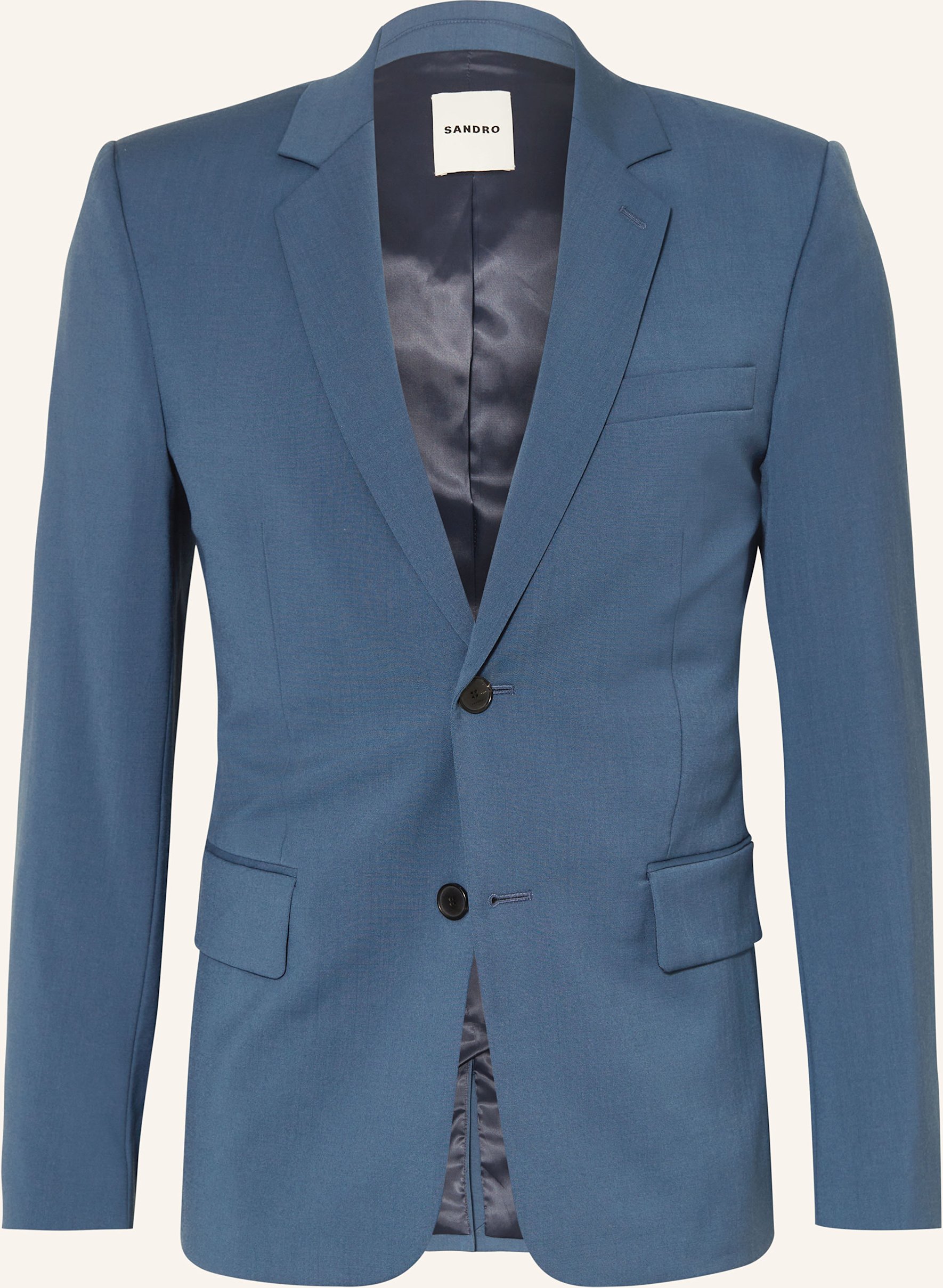 Thumbnail - Sandro Anzugsakko Extra Slim Fit blau