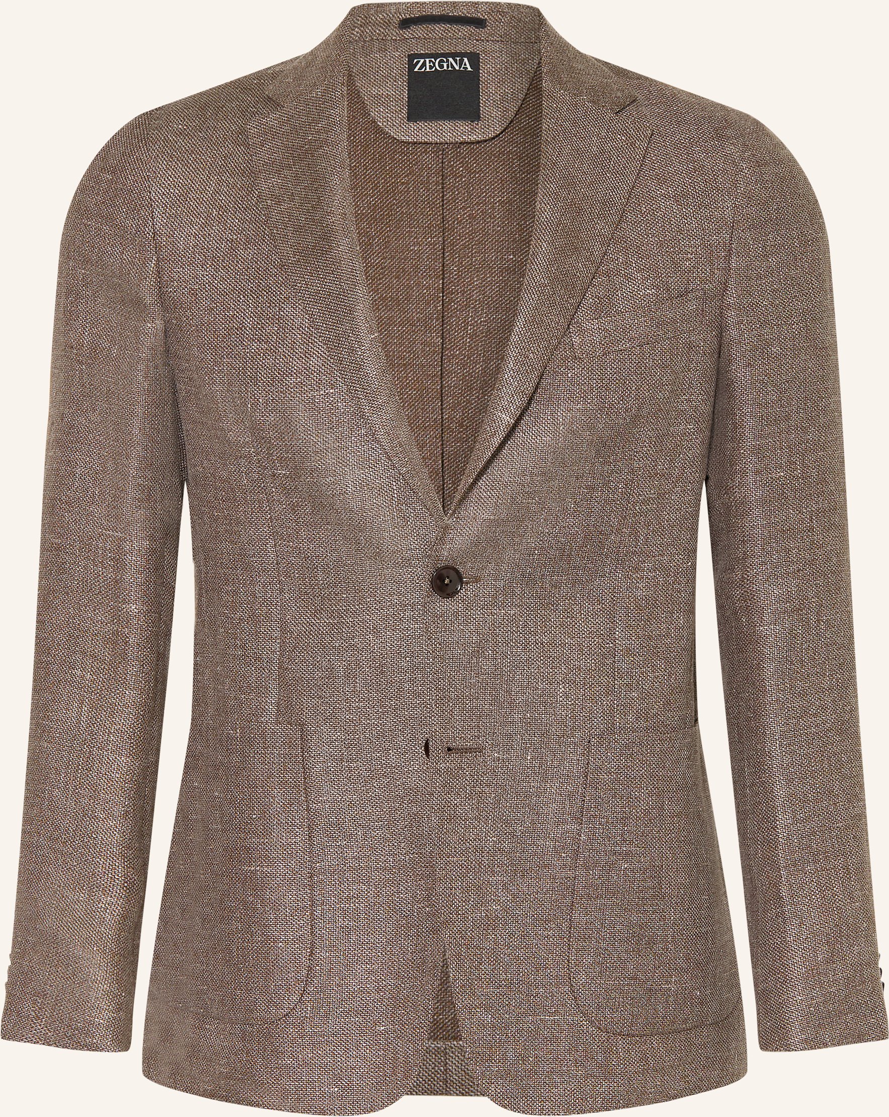 Zegna Sakko Drop 7 Extra Slim Fit braun