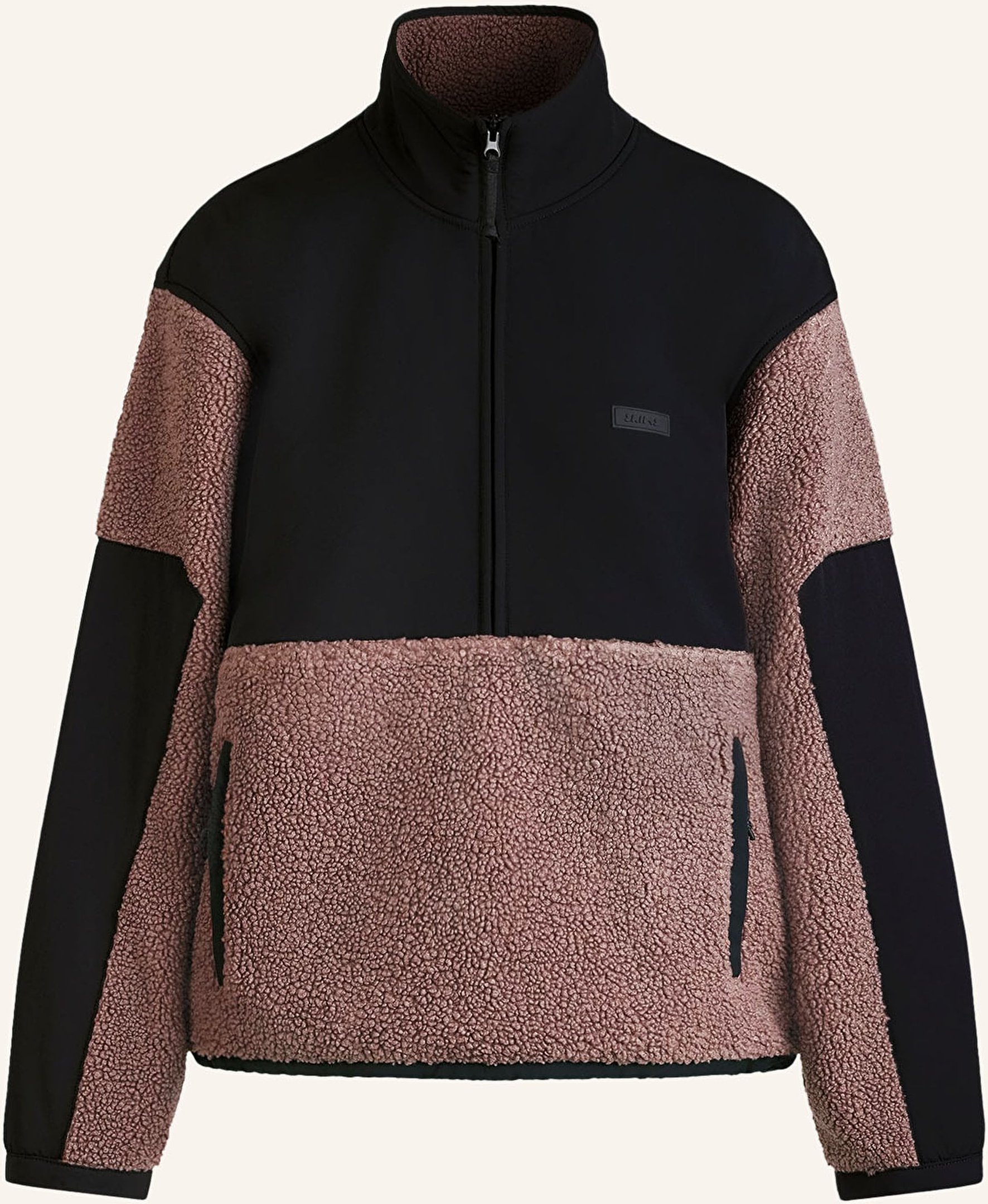 Skims Lounge-Fleecejacke Teddy braun
