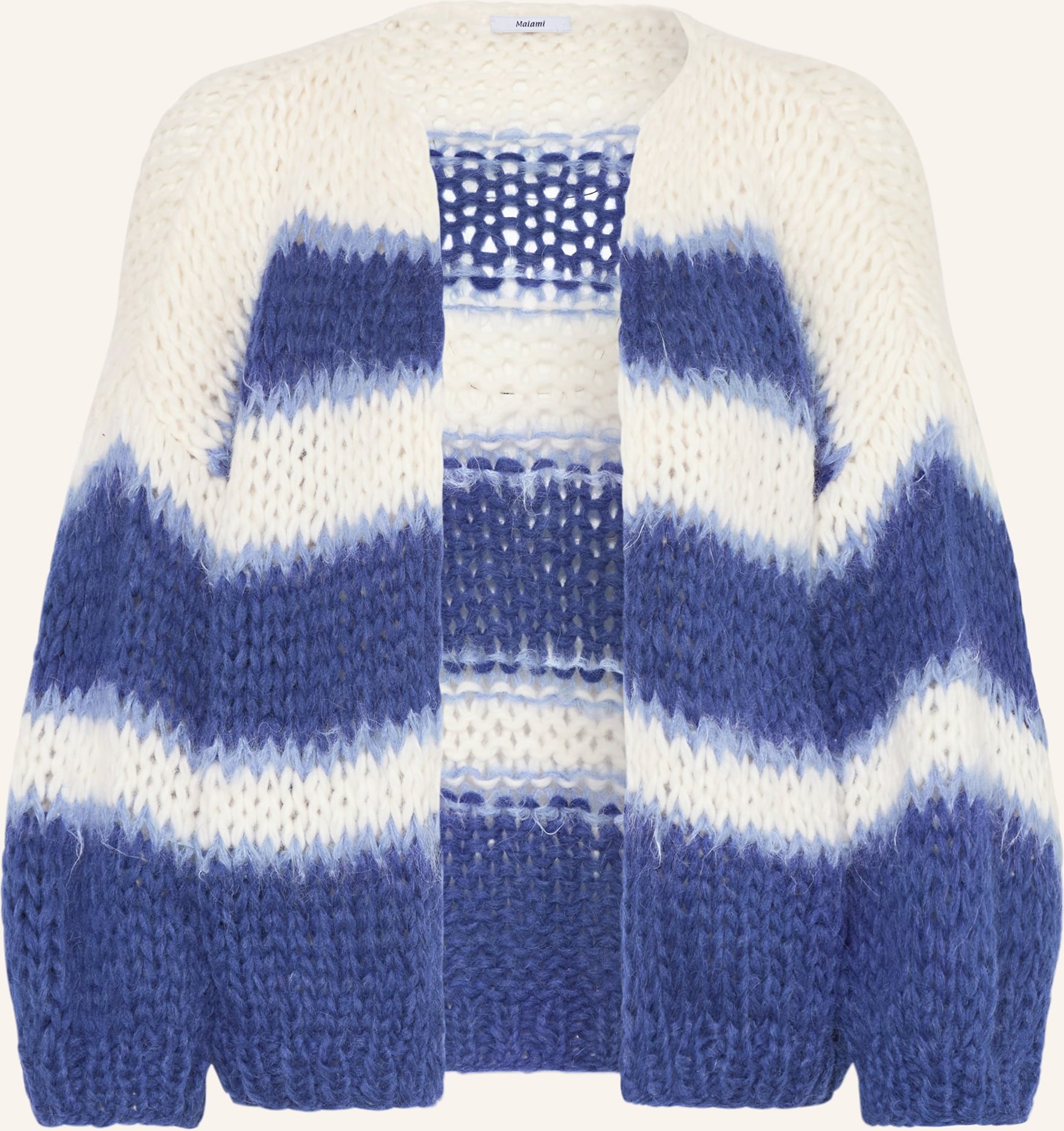 Maiami Strickhülle Aus Alpaka blau