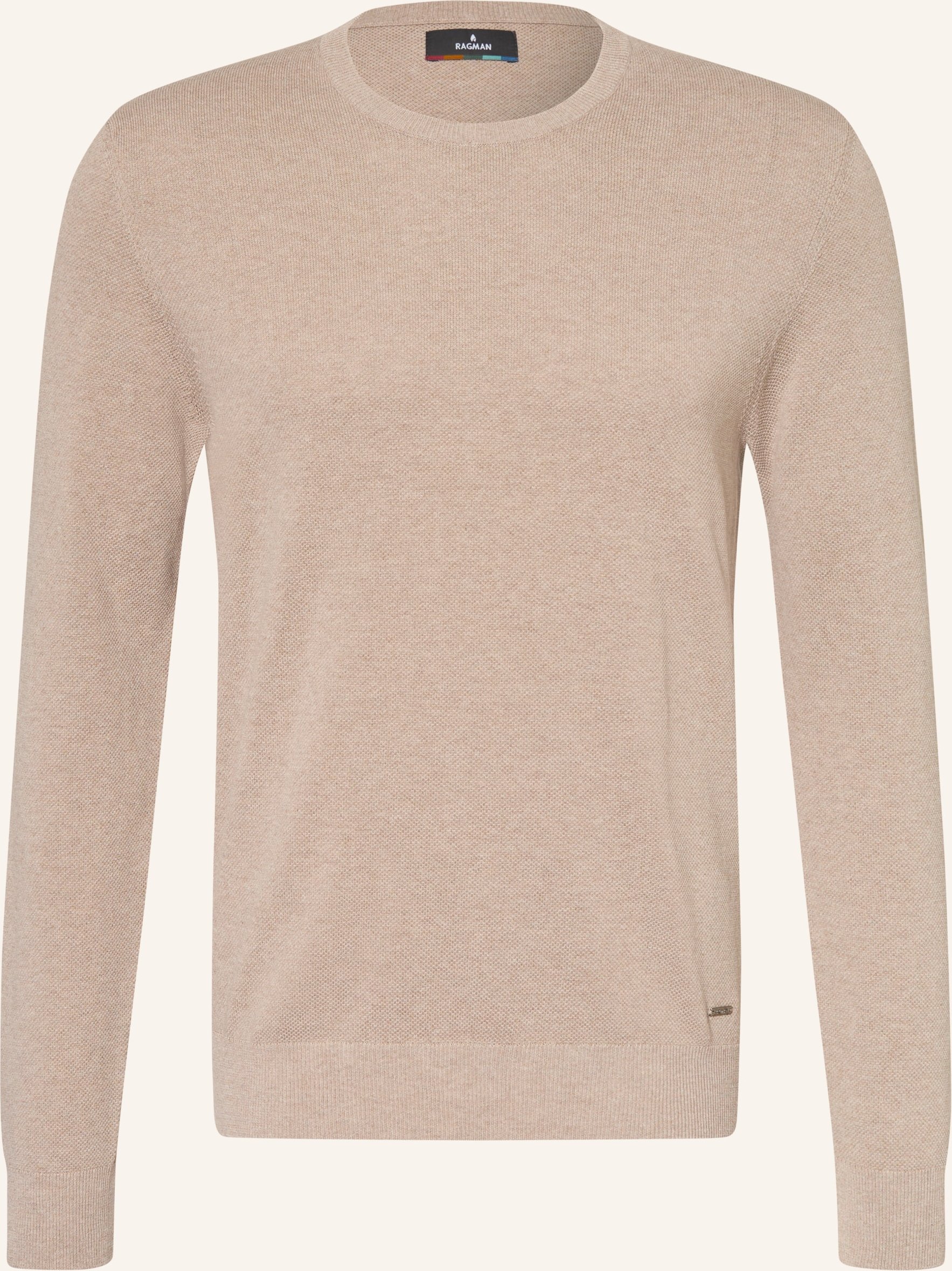 Ragman Pullover braun