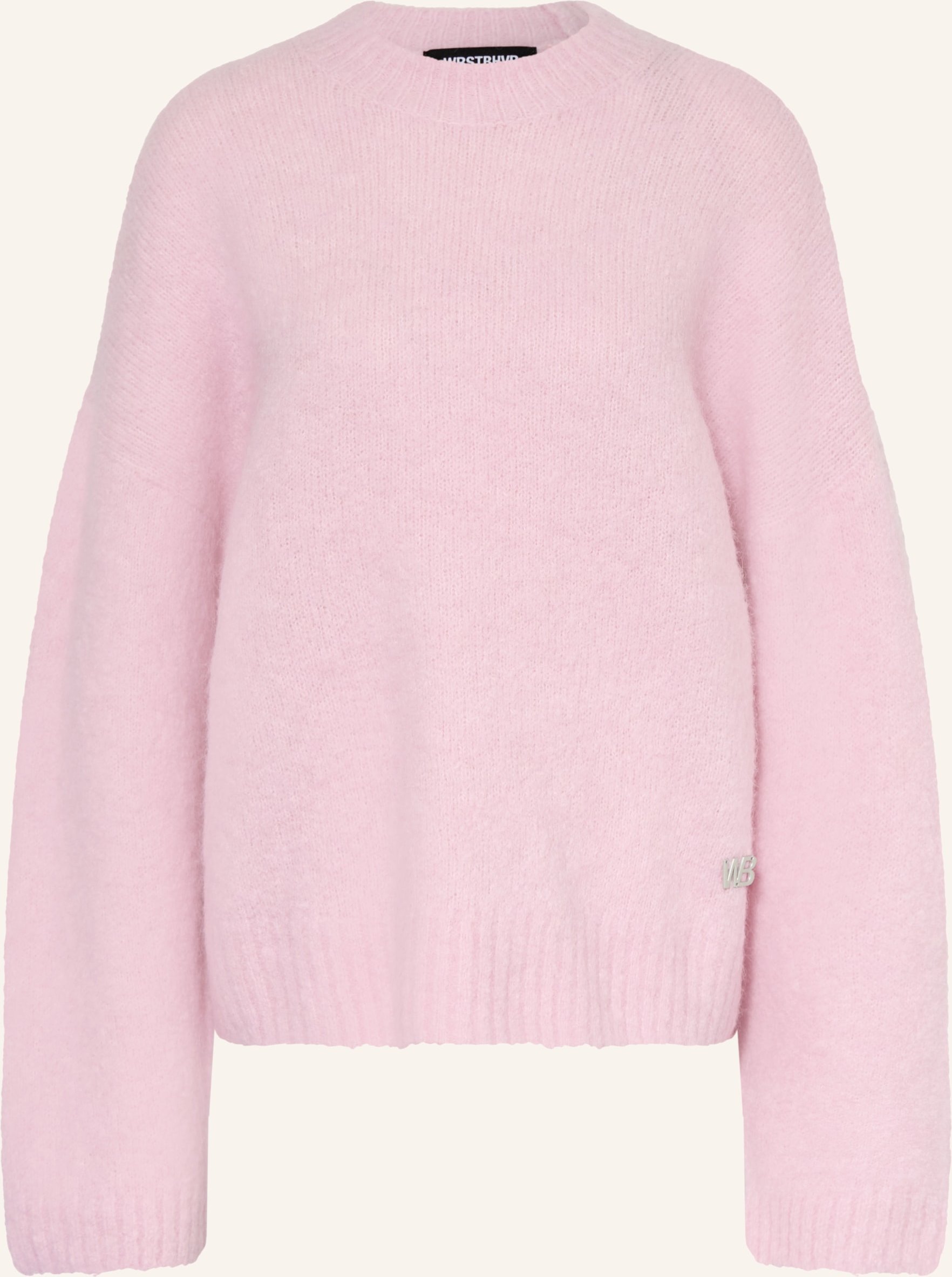 Wrstbhvr Pullover Enci Mit Alpaka rosa