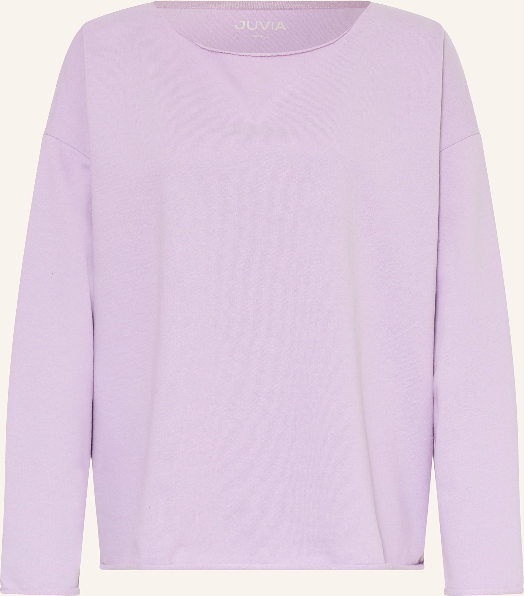 Juvia Oversized-Sweatshirt Judi lila