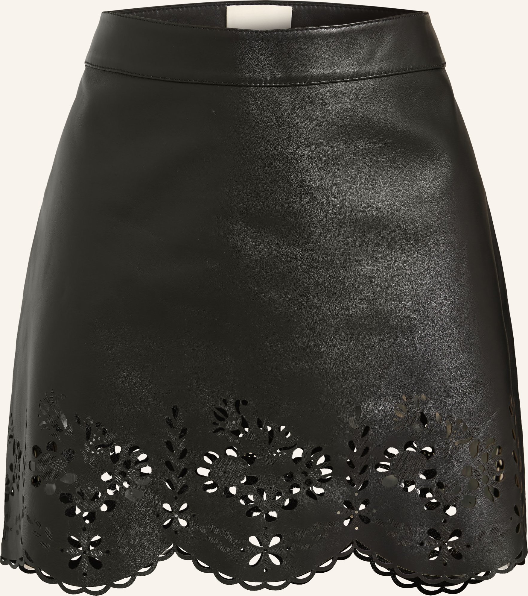 Isabel Marant Lederrock Natea schwarz