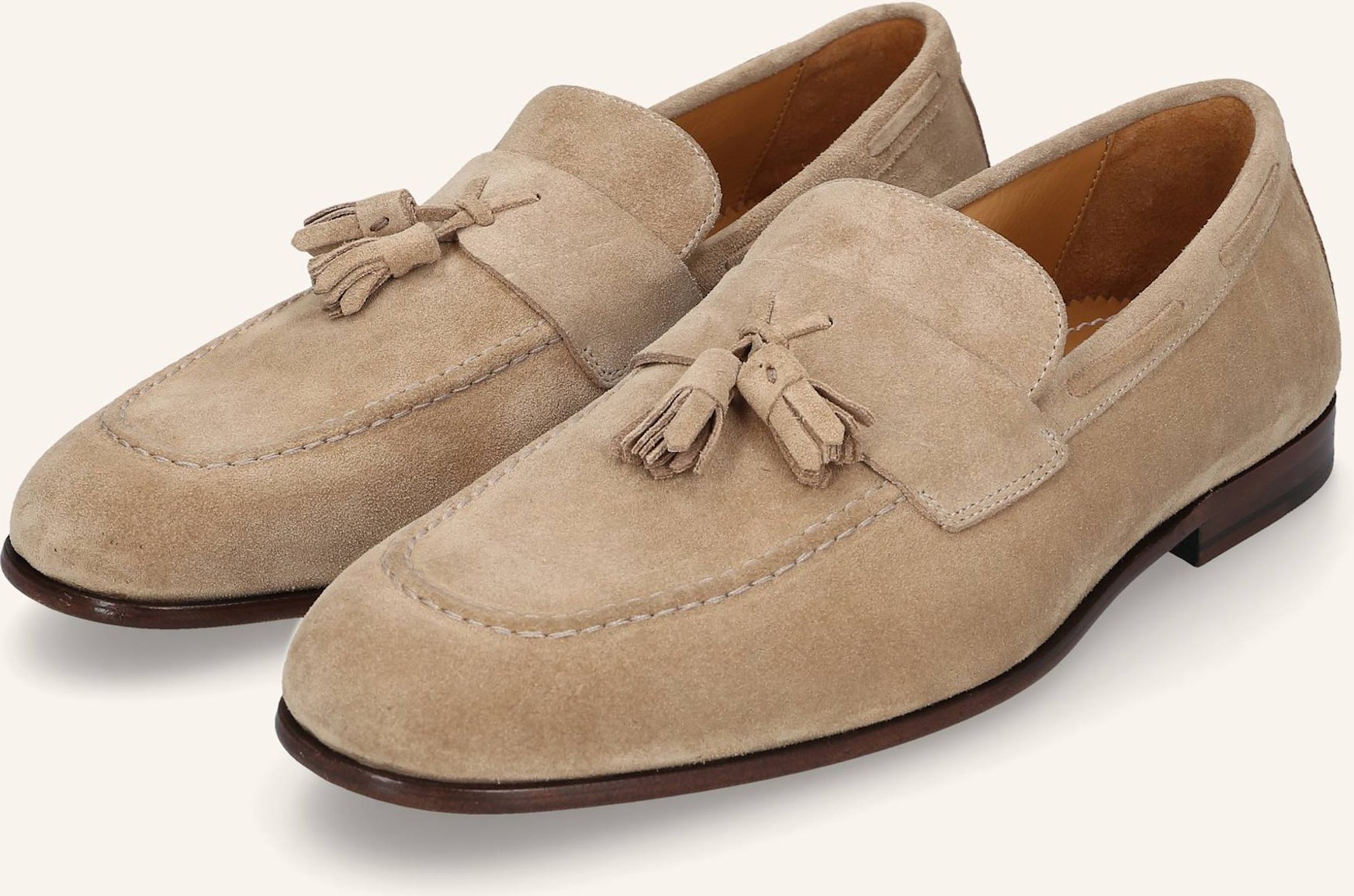 Heinrich Dinkelacker Loafer Amalfi Plain Tassel V braun