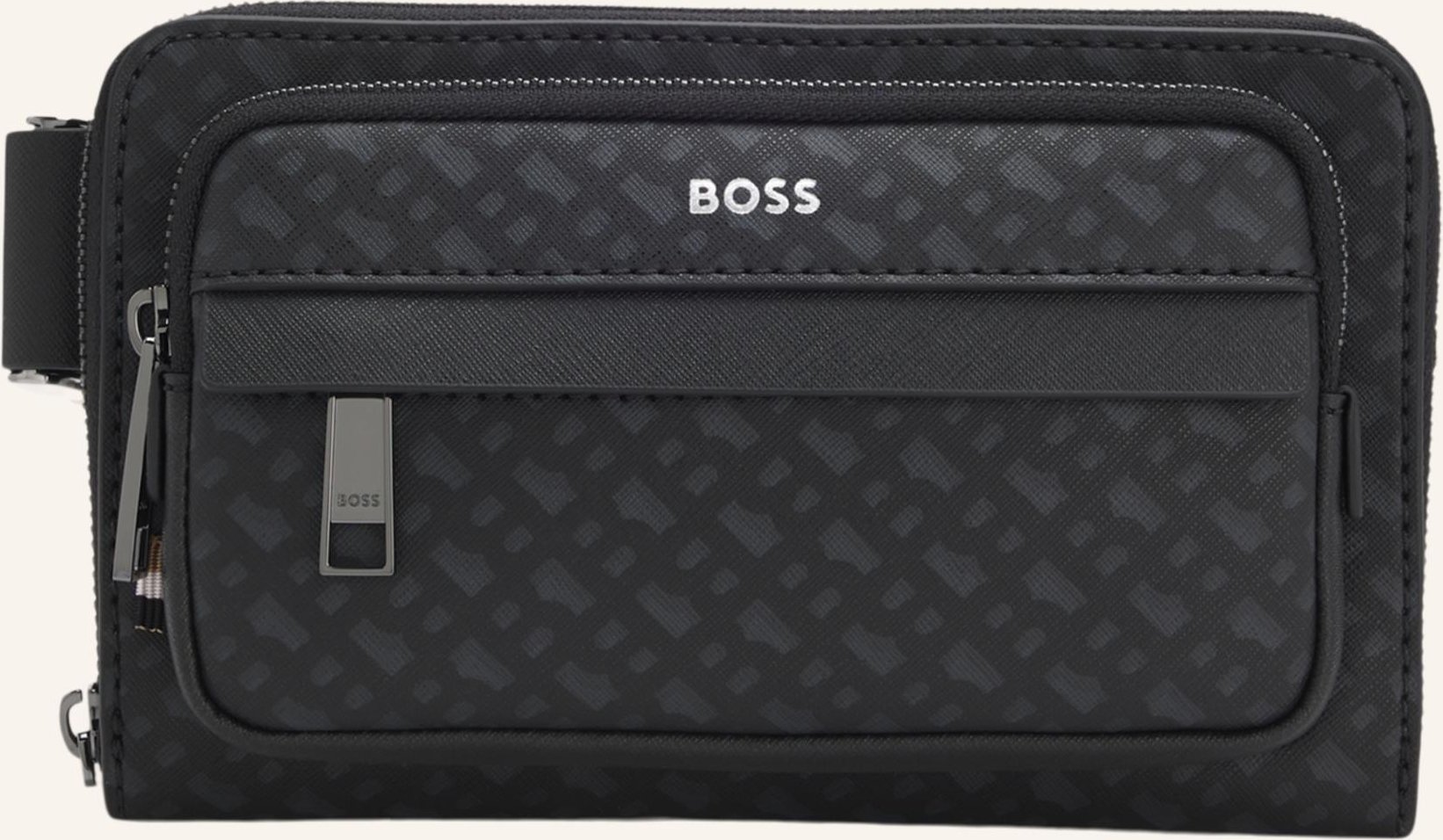Boss Gürtel-Tasche Zair_Mn_Crossover schwarz