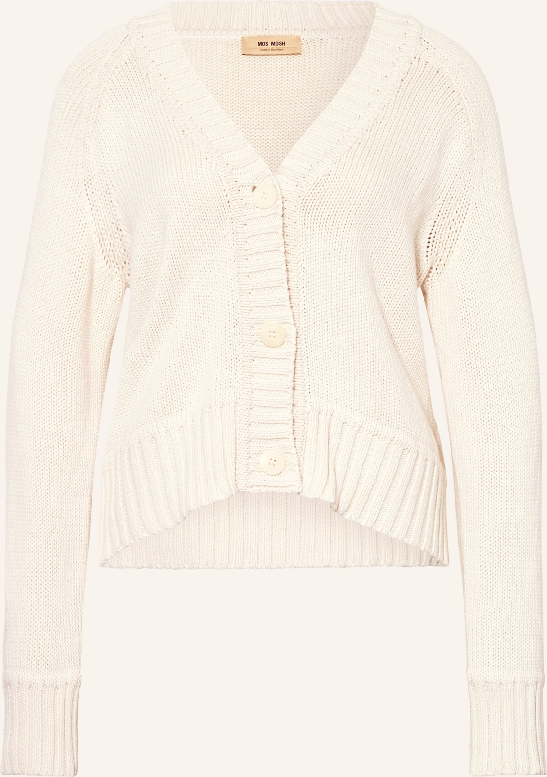 Mos Mosh Strickjacke Mmrola weiss