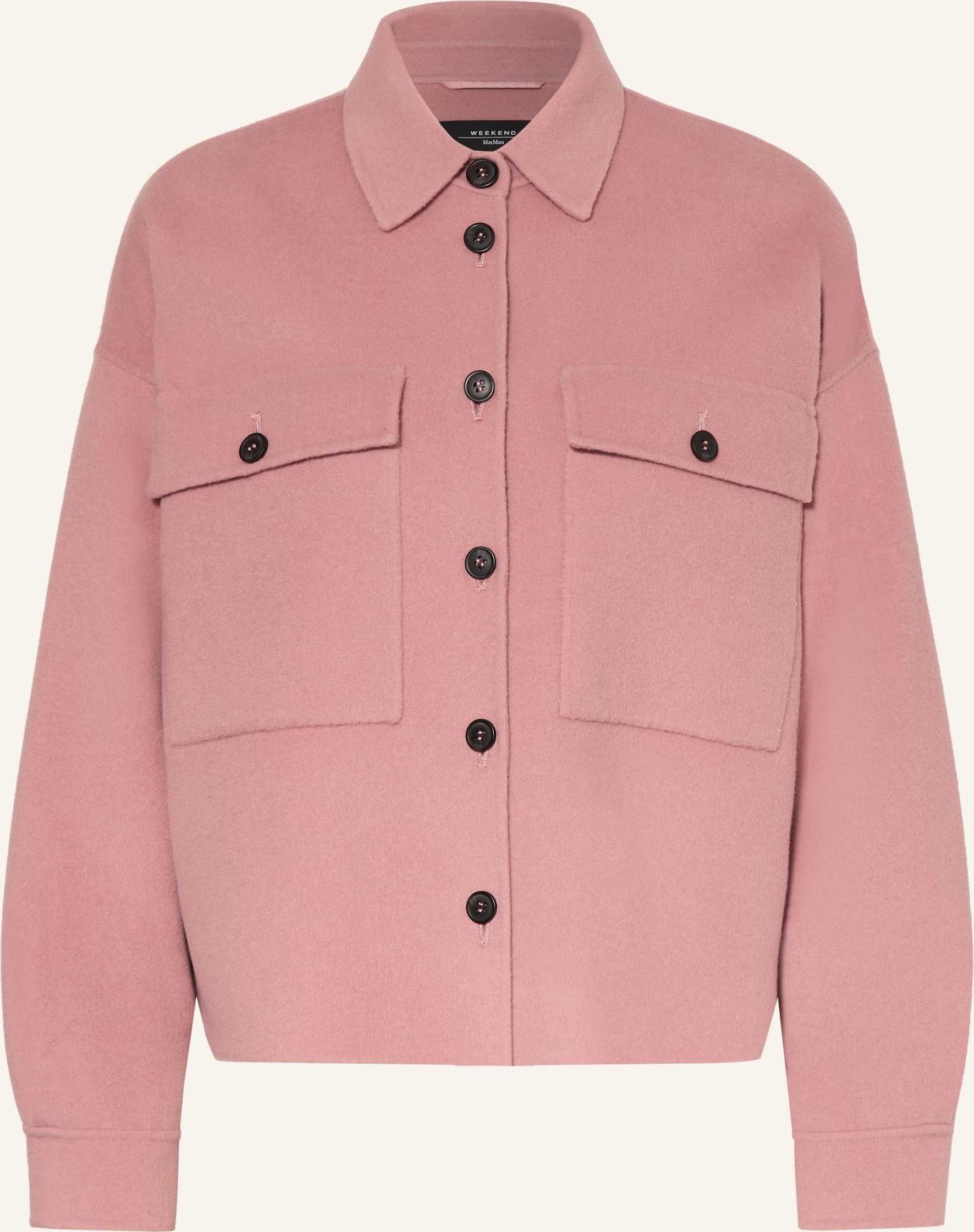 Weekend Max Mara Overjacket Zerbino rosa
