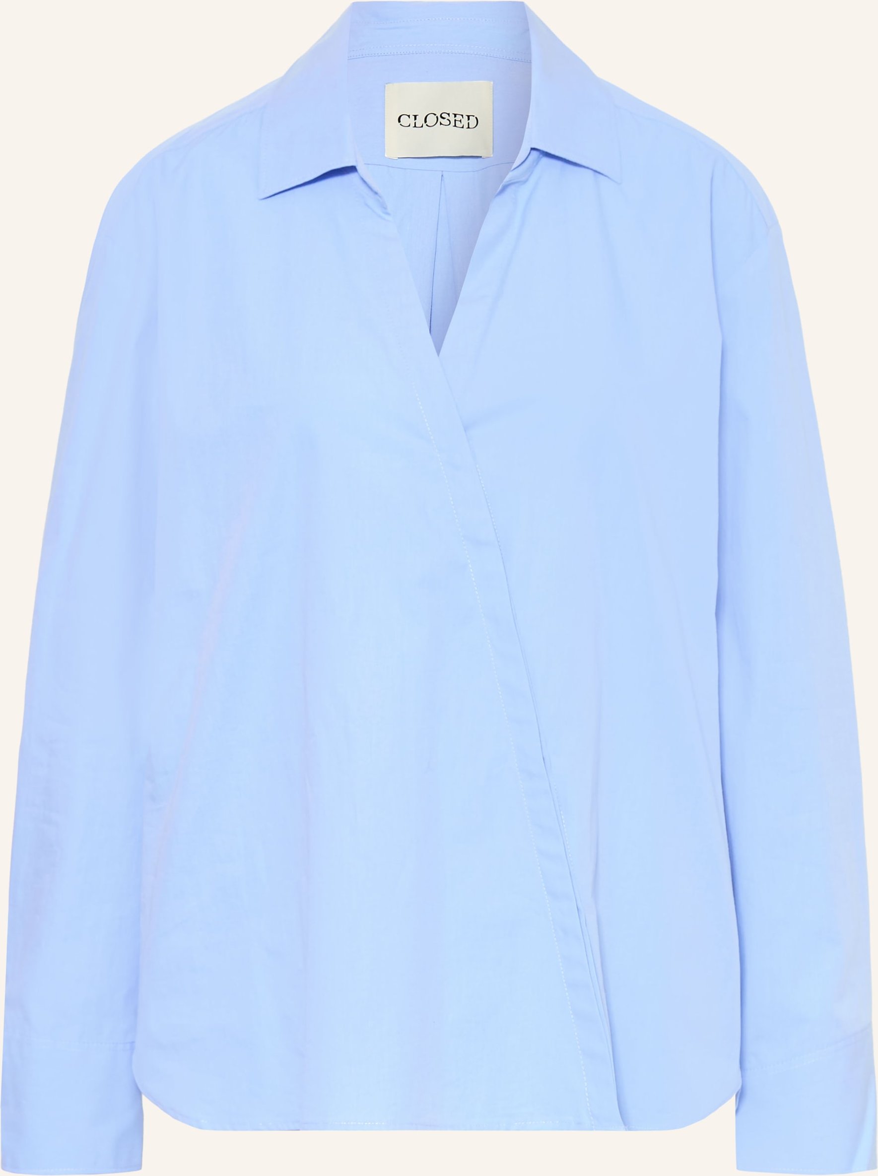 Closed Hemdbluse blau