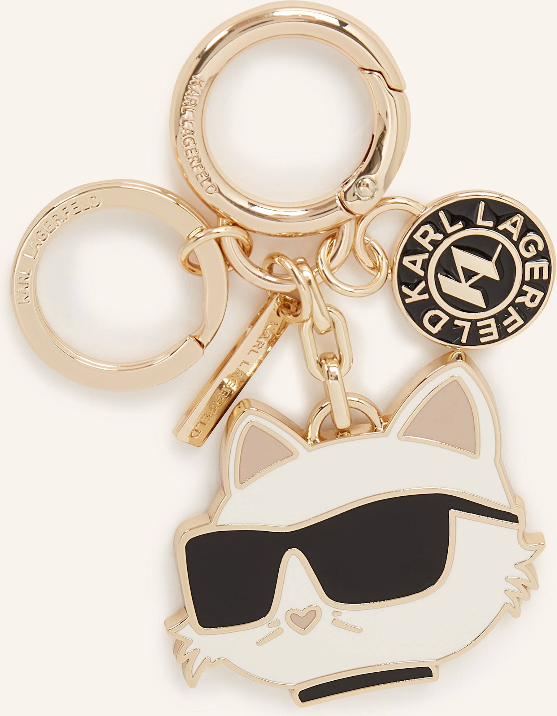 Karl Lagerfeld Schlüsselanhänger gold