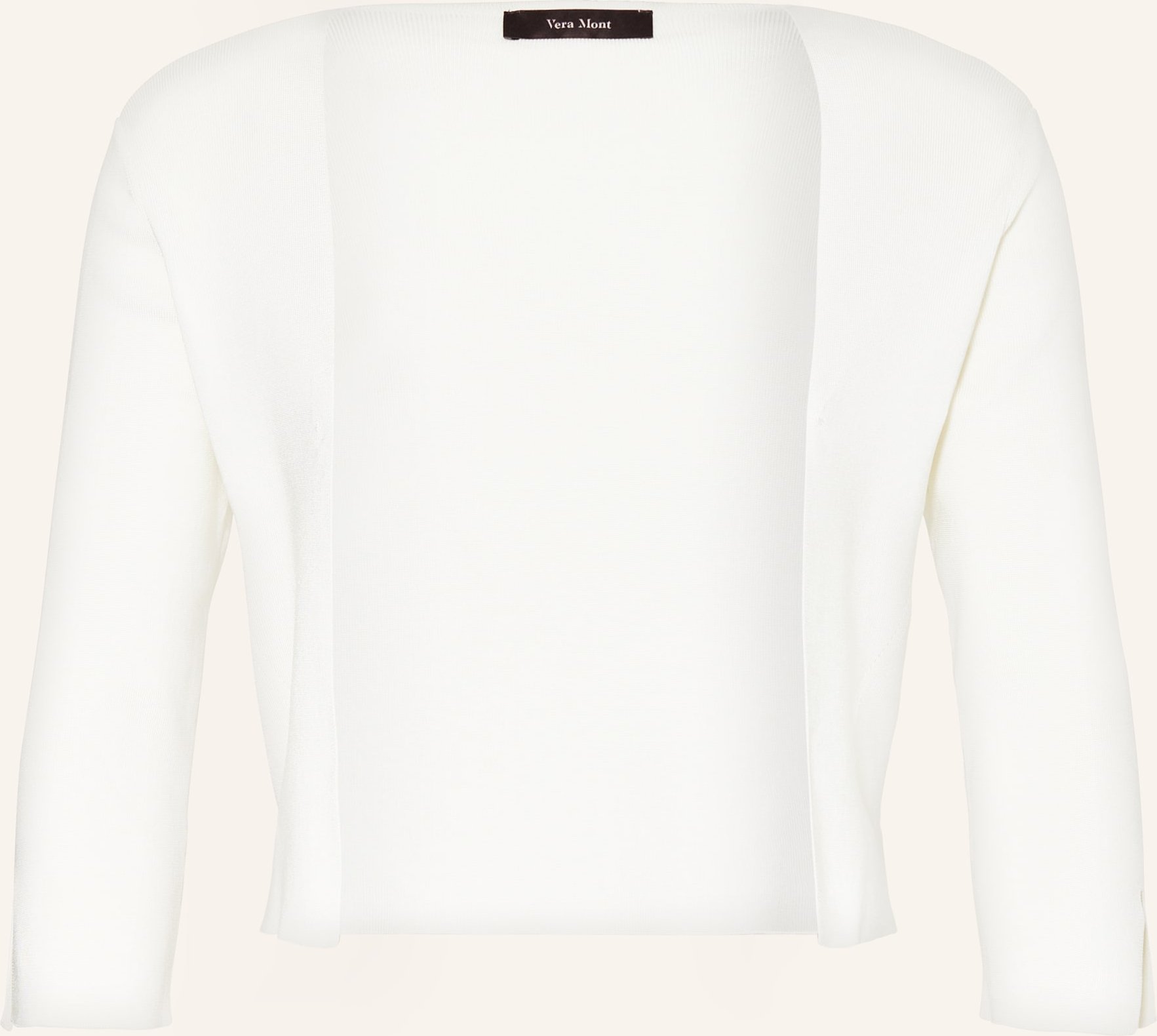 Vera Mont Bolero Mit 3/4-Arm weiss