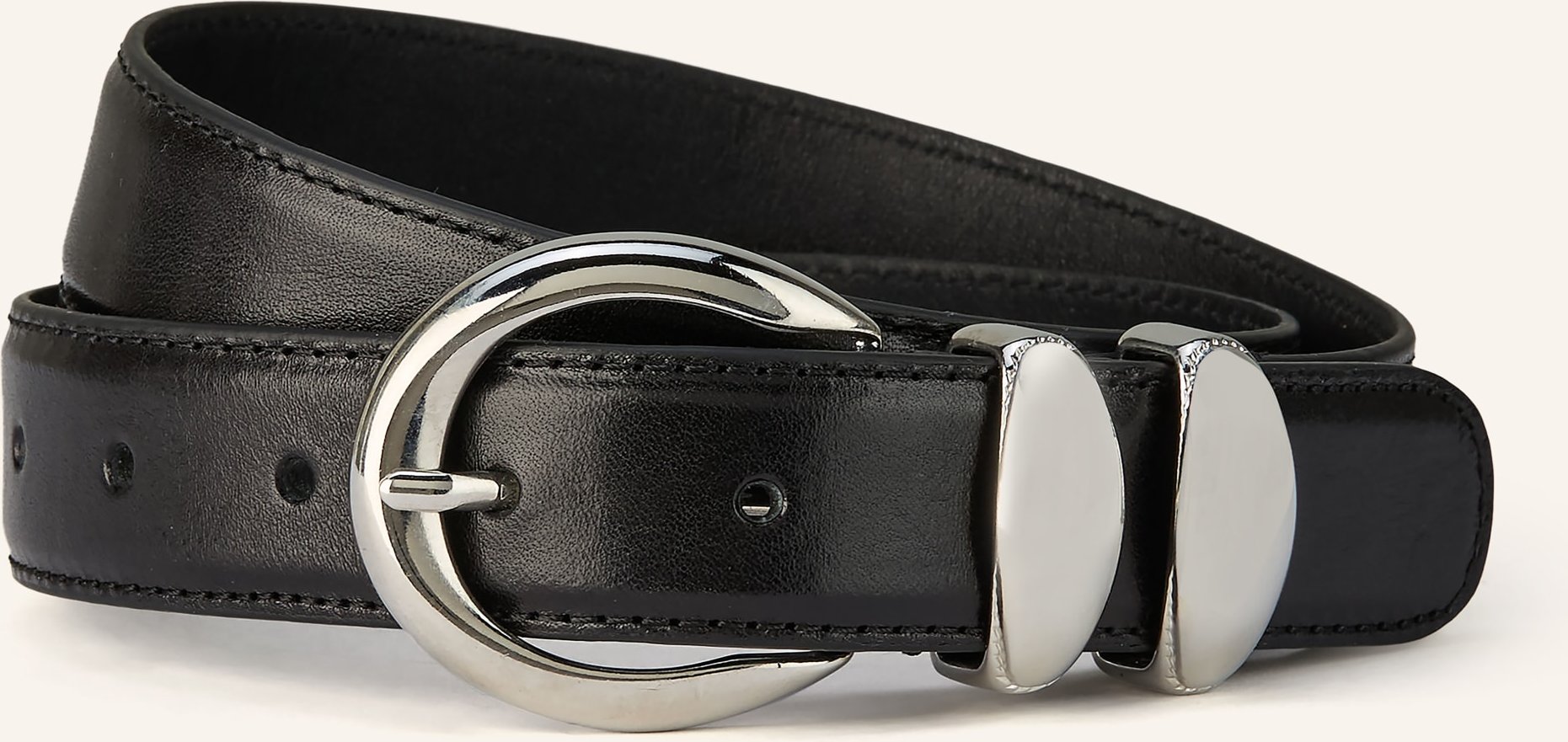 Thumbnail - Sandro Ledergürtel schwarz