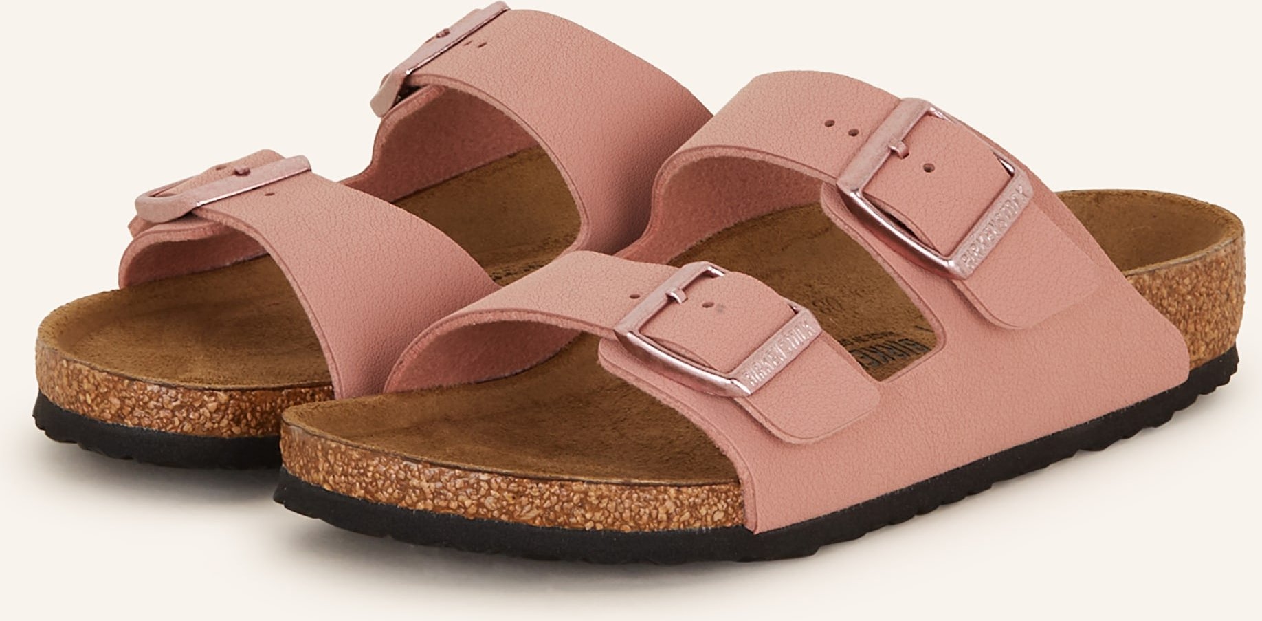Thumbnail - Birkenstock Pantoletten Arizona rosa