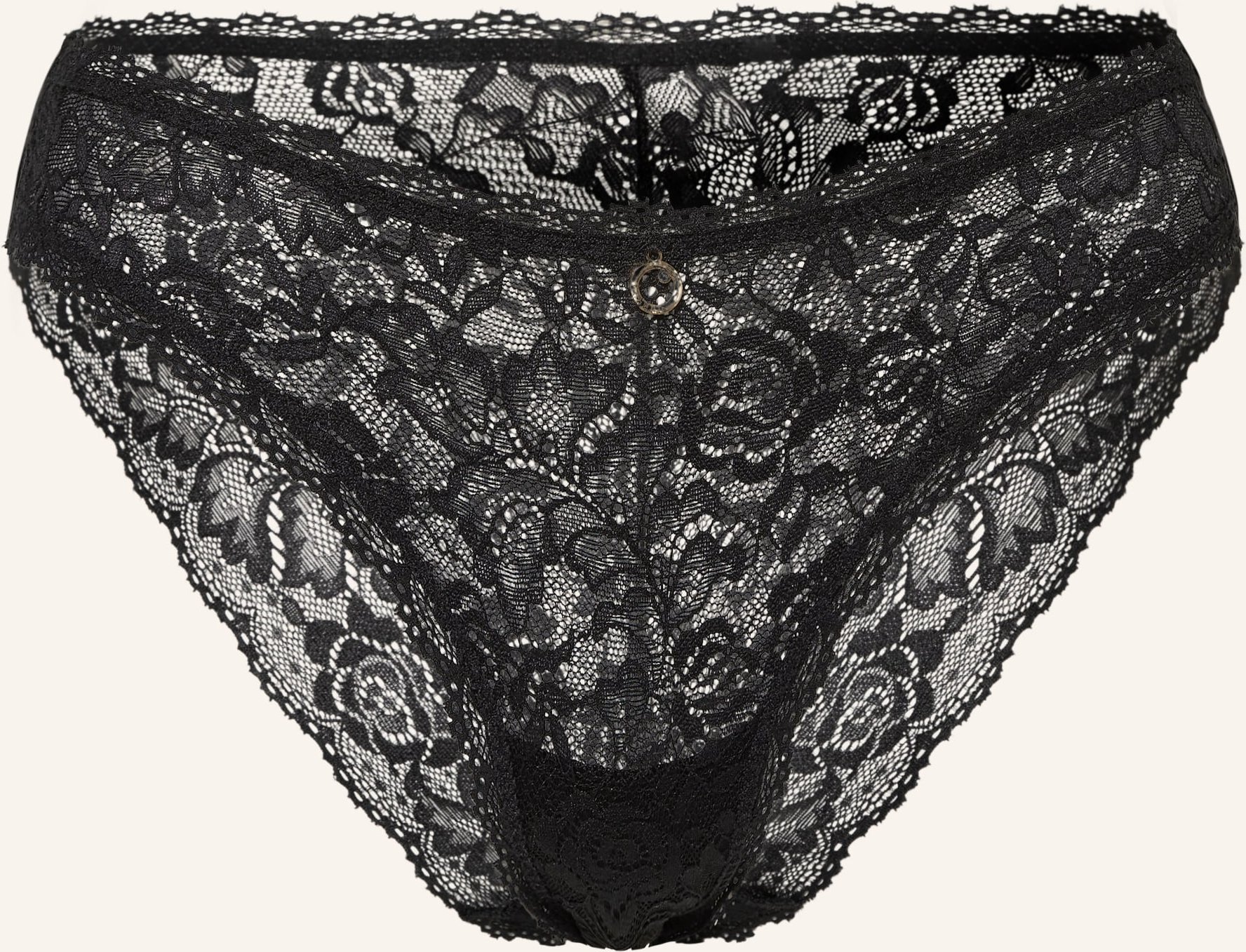 Thumbnail - Aubade Slip Rosessence schwarz