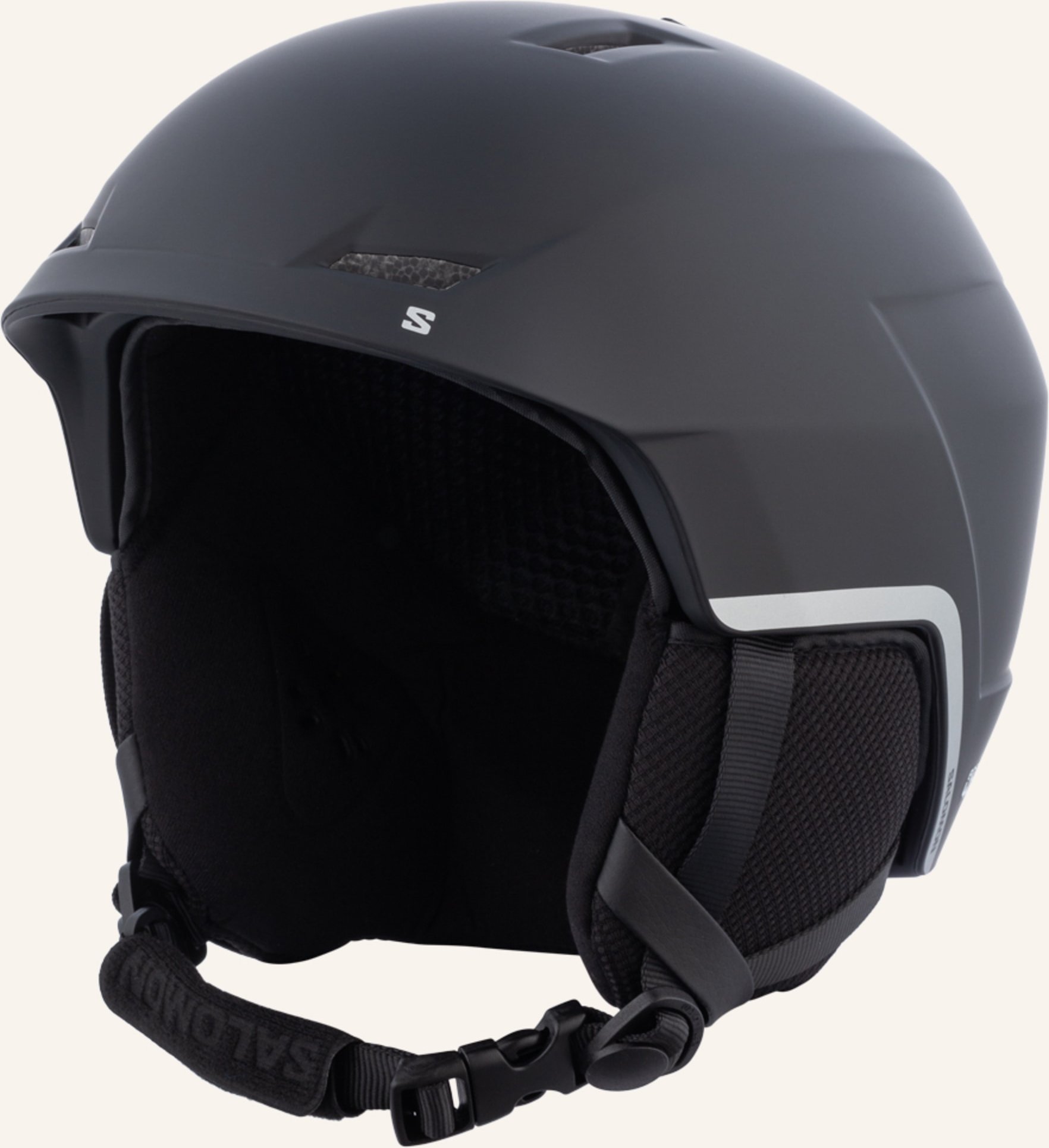 Salomon Skihelm Pioneer Lt schwarz