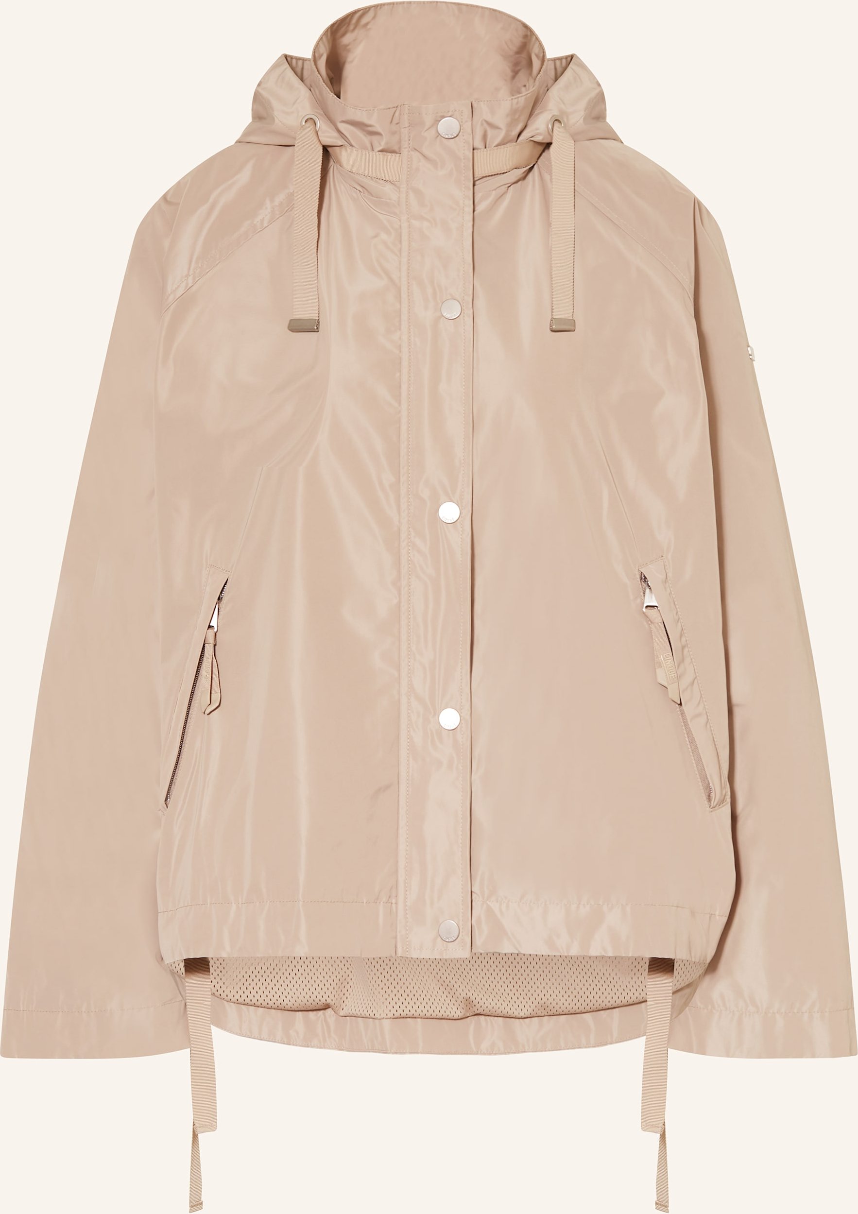 Cinque Jacke Cicata Mit Abnehmbarer Kapuze beige