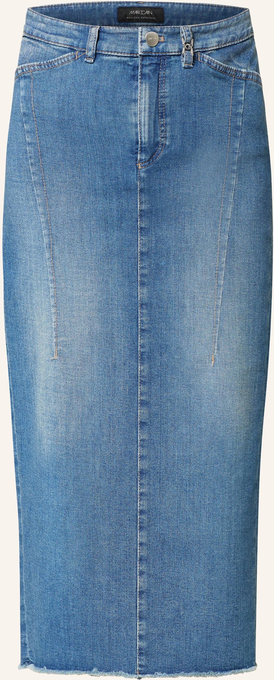 Marc Cain Jeansrock blau