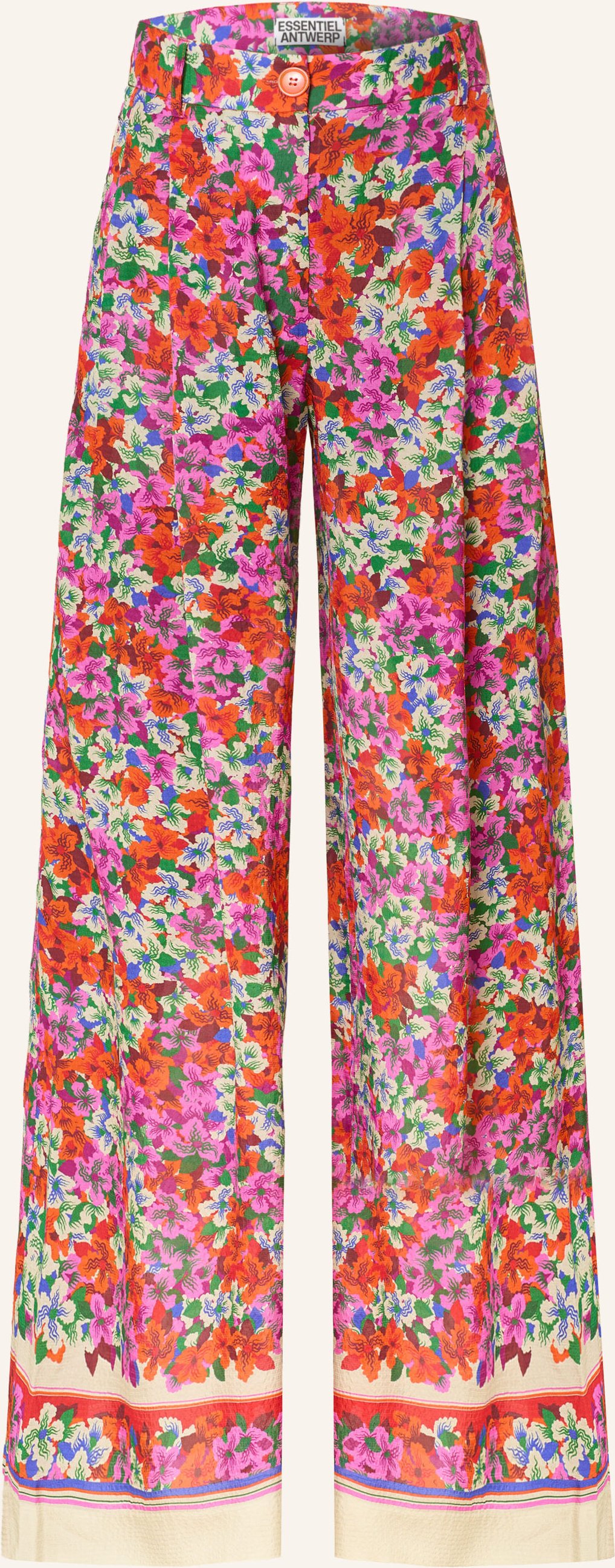 Essentiel Antwerp Marlenehose Joek Mit Seide orange