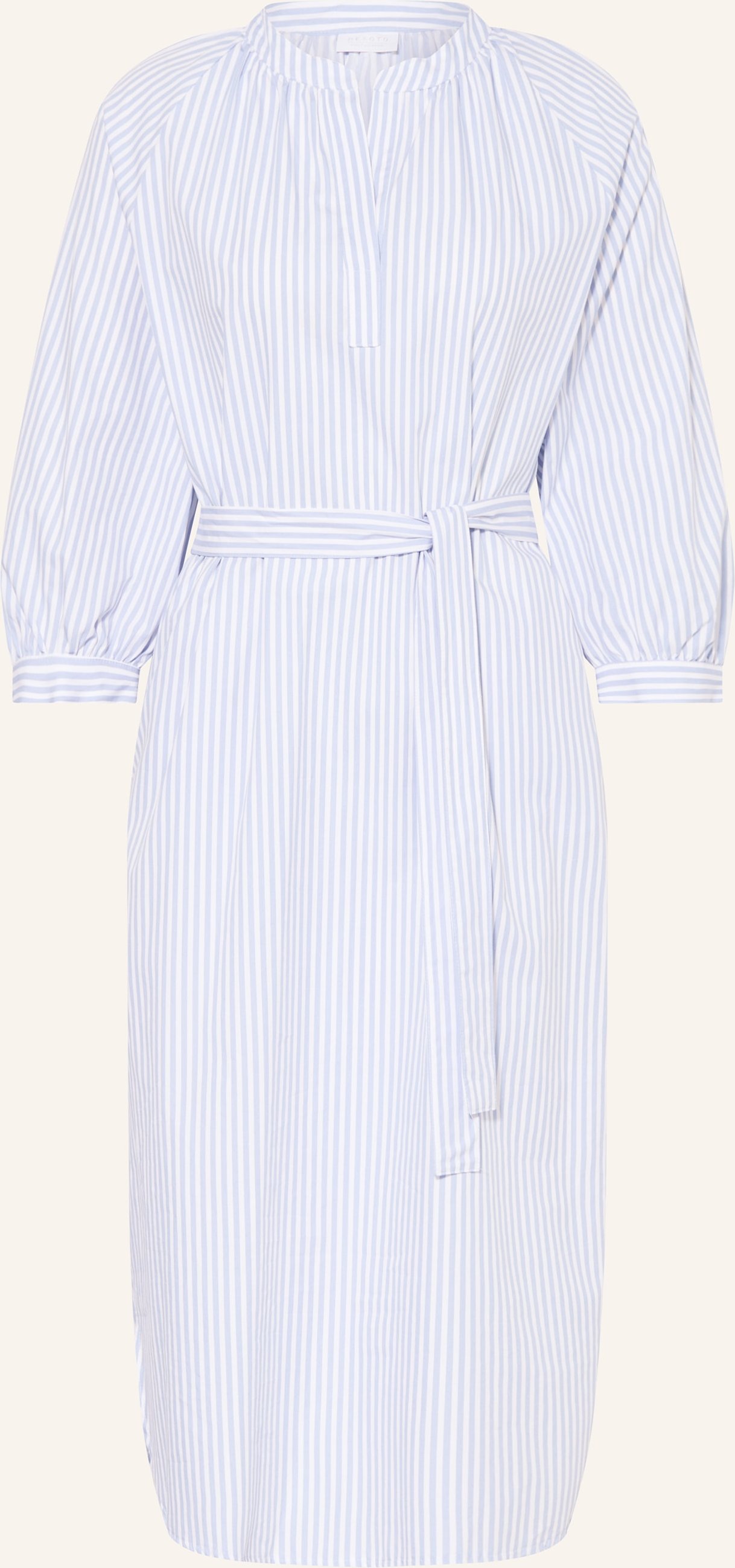 Desoto Kleid Niki Mit 3/4-Arm blau