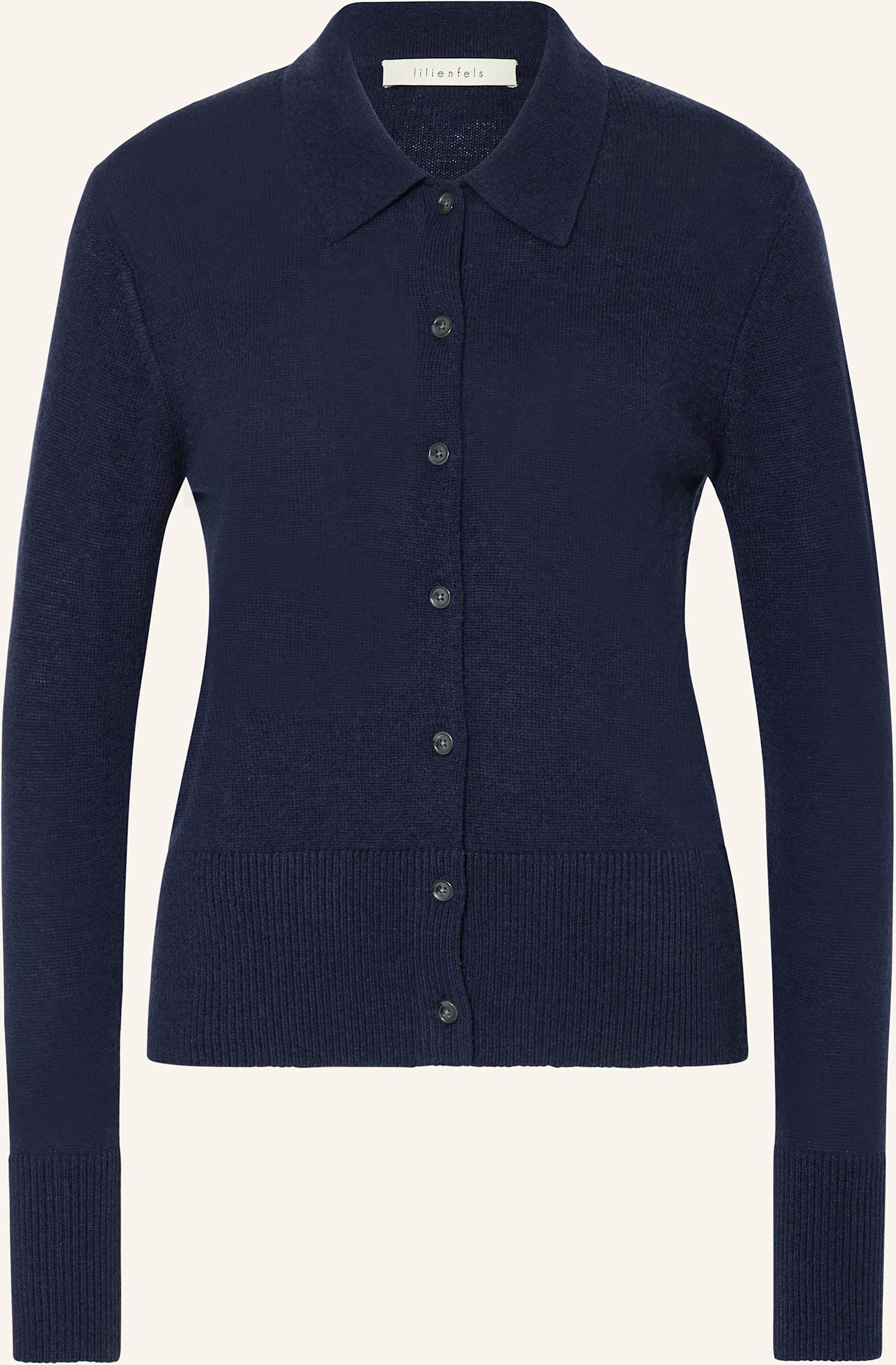 Lilienfels Strickjacke blau