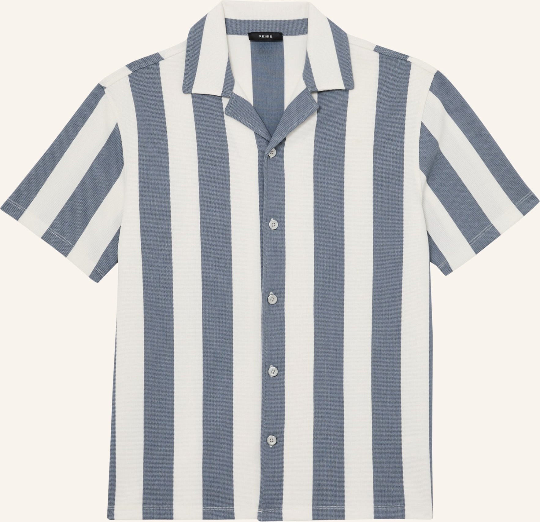 Reiss Resorthemd Dexter Comfort Fit blau