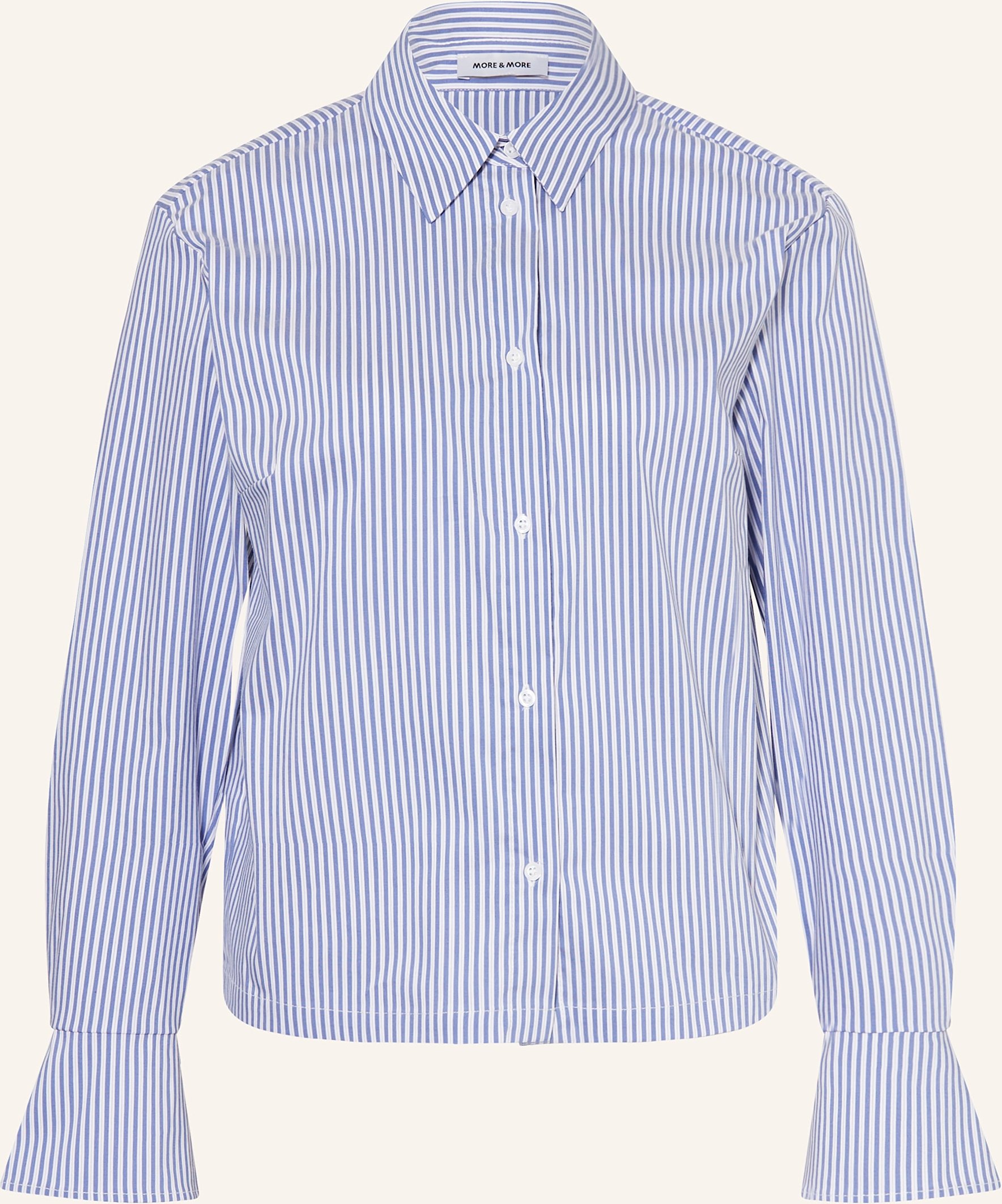 More & More Hemdbluse blau