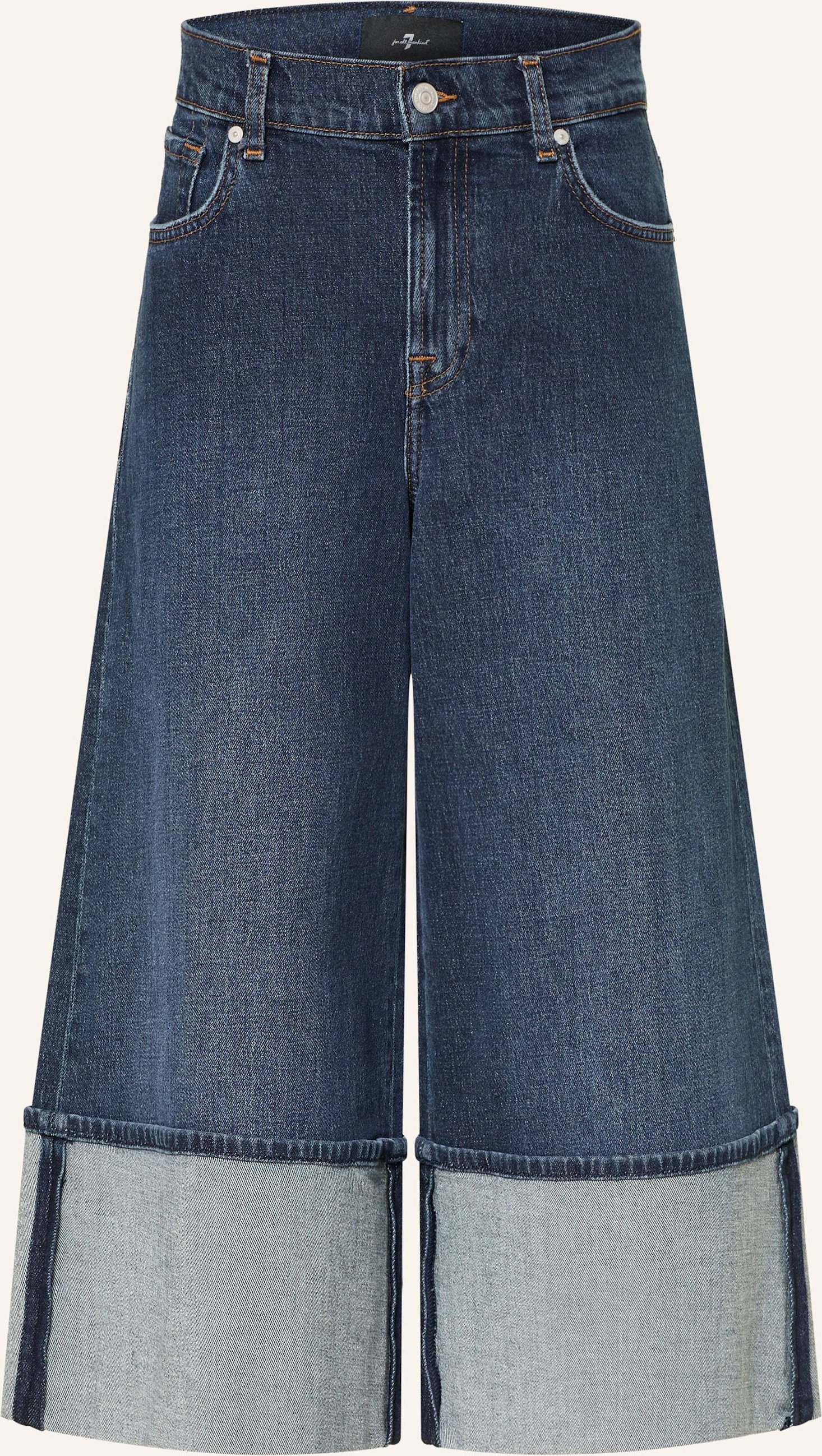 7 For All Mankind Culotte blau