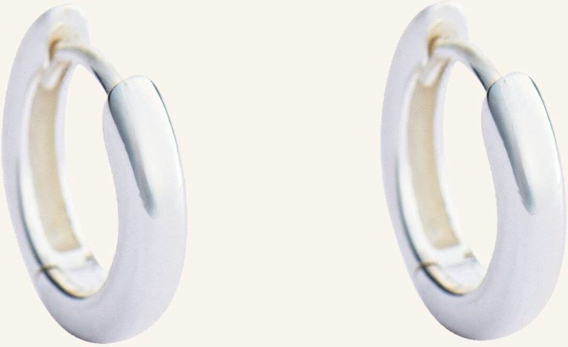 Pompidou Creolen Lillian Micro By Glambou silber