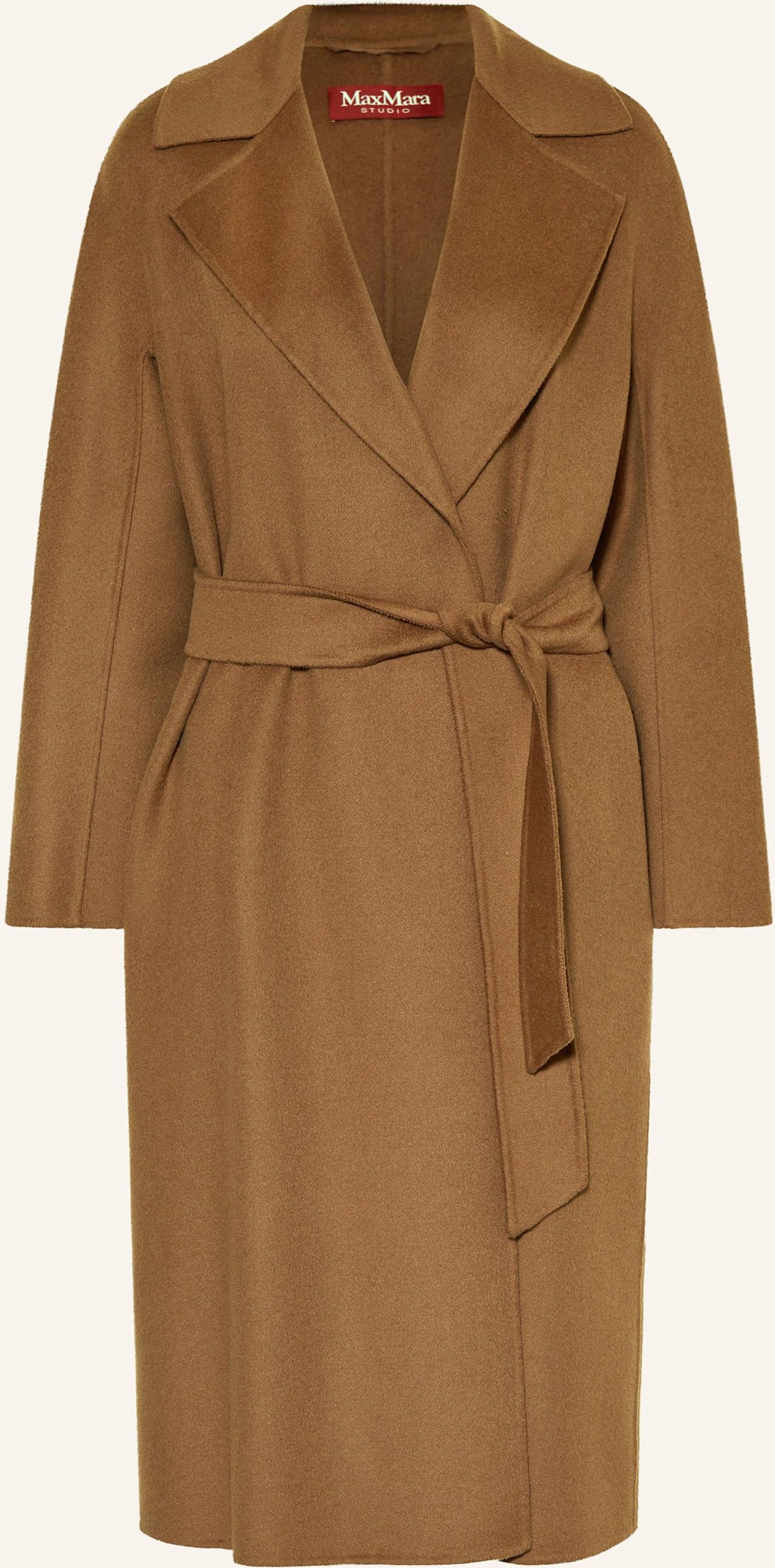 Max Mara Studio Wollmantel Cles braun