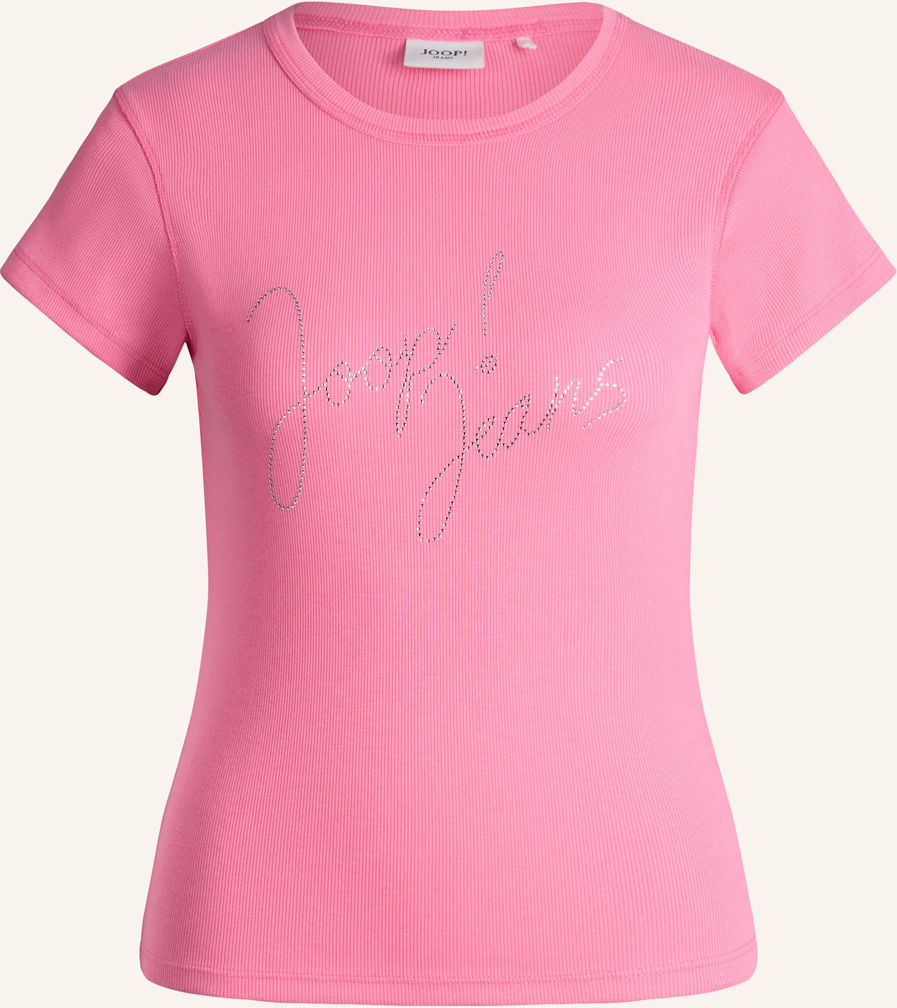 Joop! Jeans T-Shirt Tineta Mit Schmucksteinen rosa