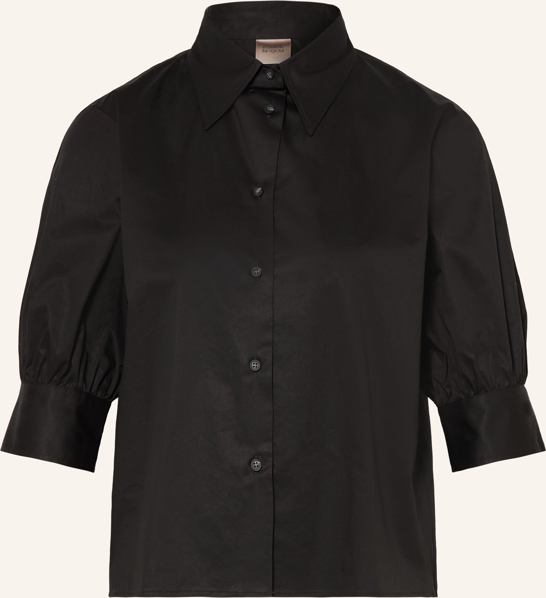 Émanou Hemdbluse schwarz