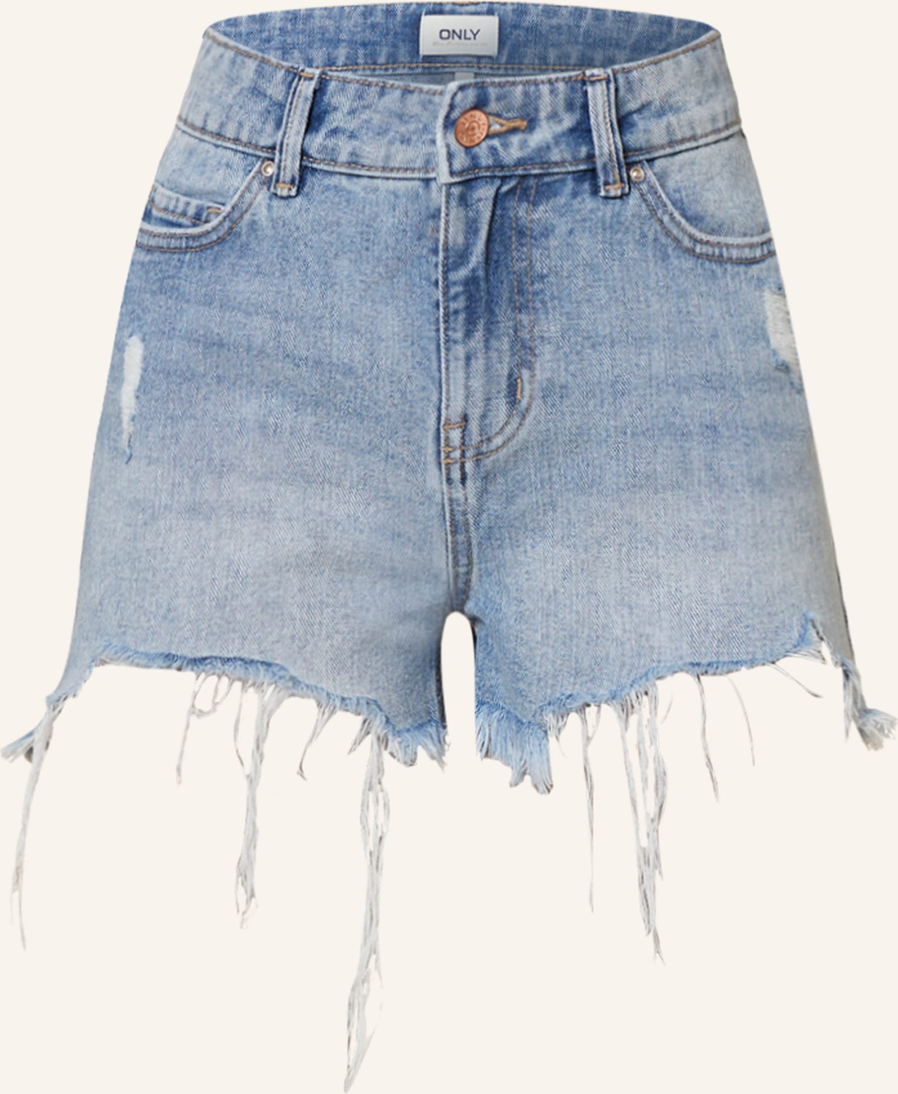 Only Jeansshorts blau
