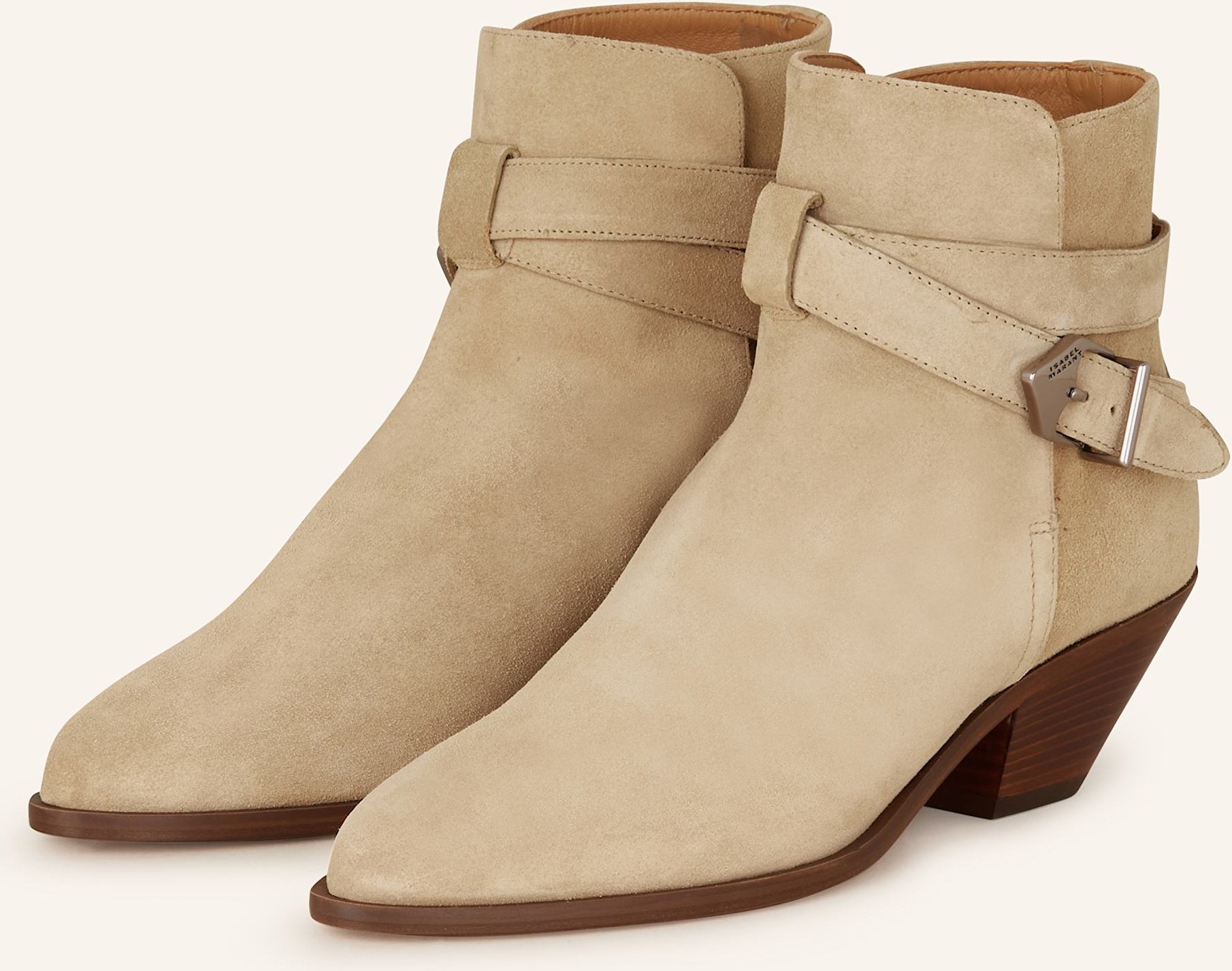 Isabel Marant Stiefeletten Deivy beige