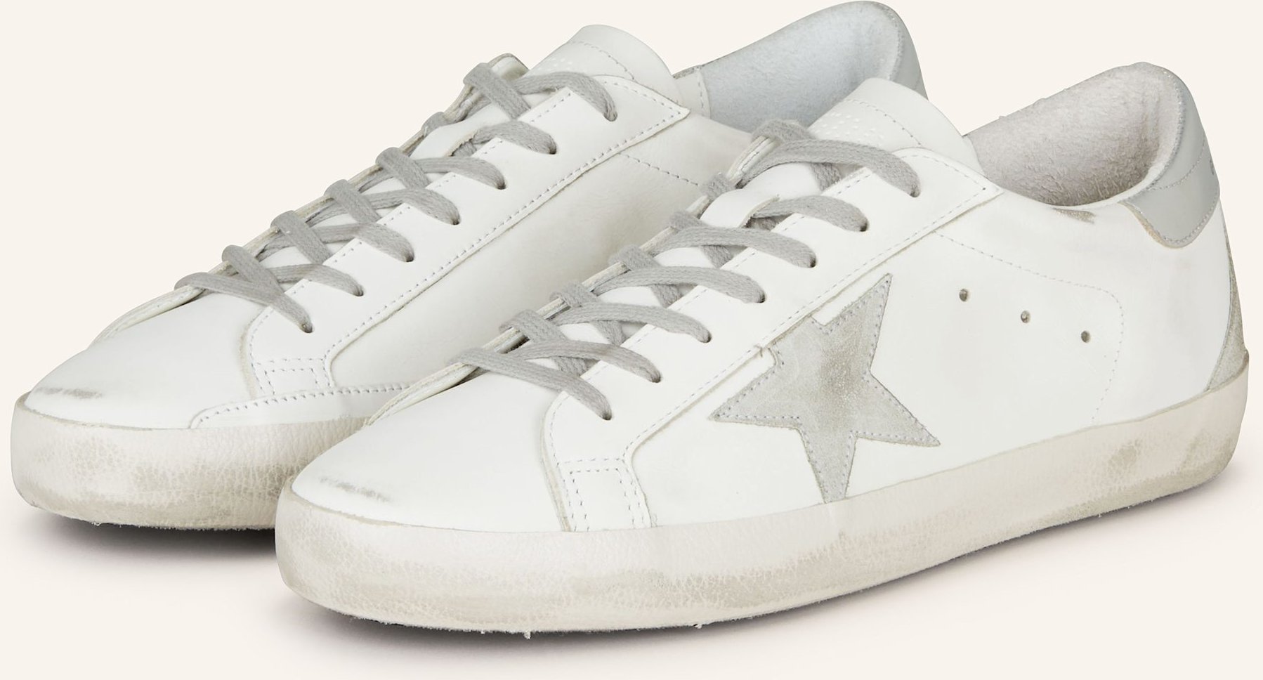 Golden Goose Sneaker Super-Star weiss