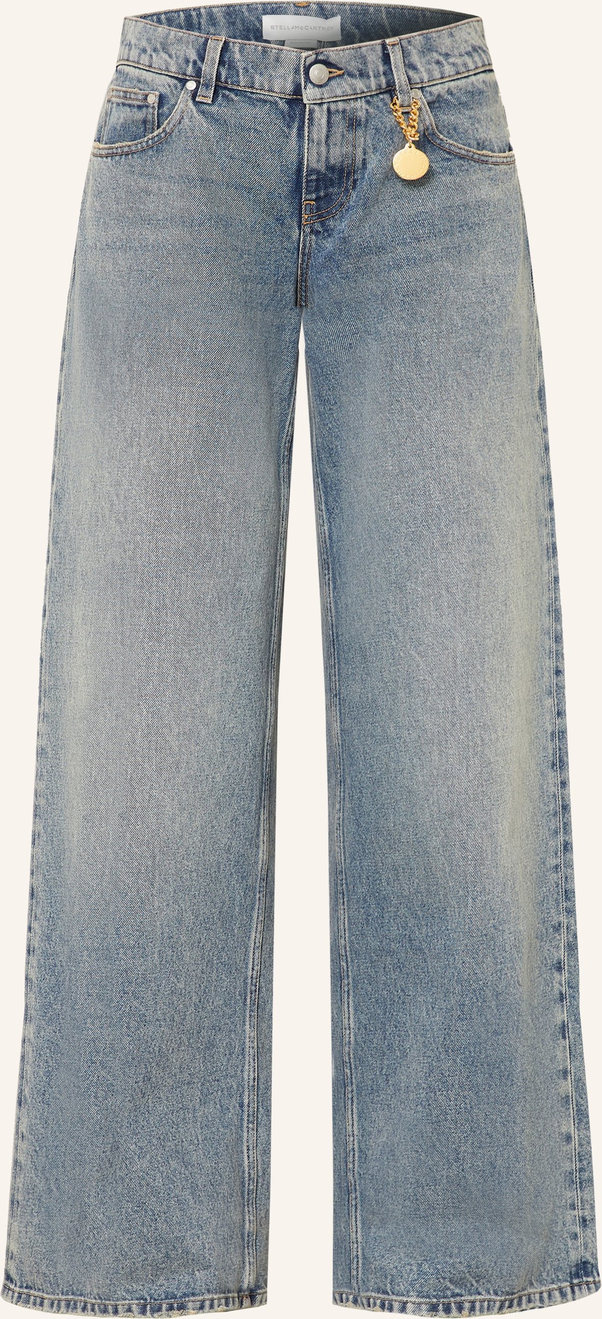 Stella Mccartney Wide Leg Jeans blau