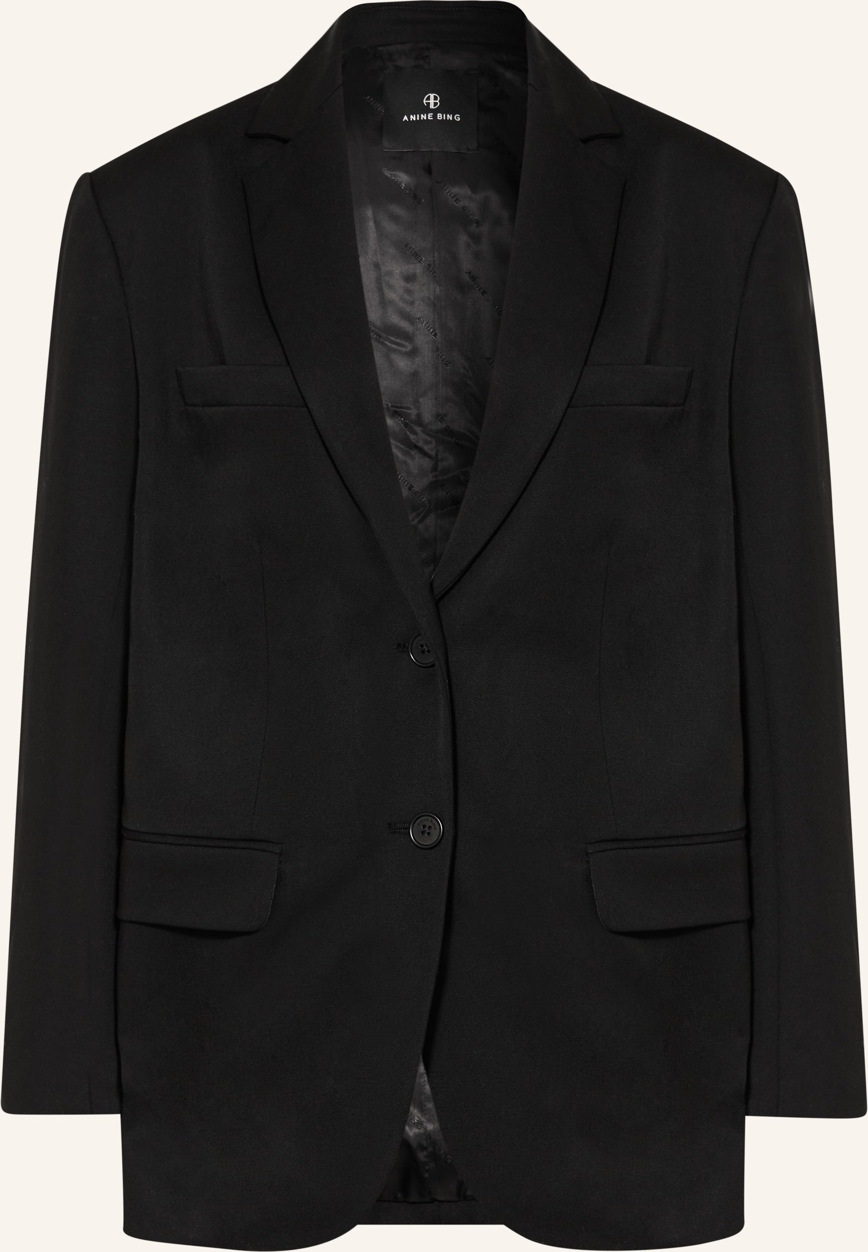 Anine Bing Blazer Quinn schwarz