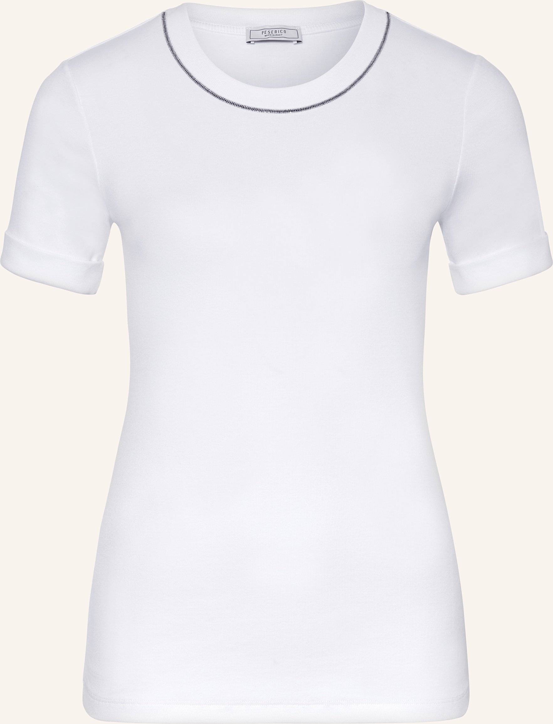 Peserico T-Shirt weiss