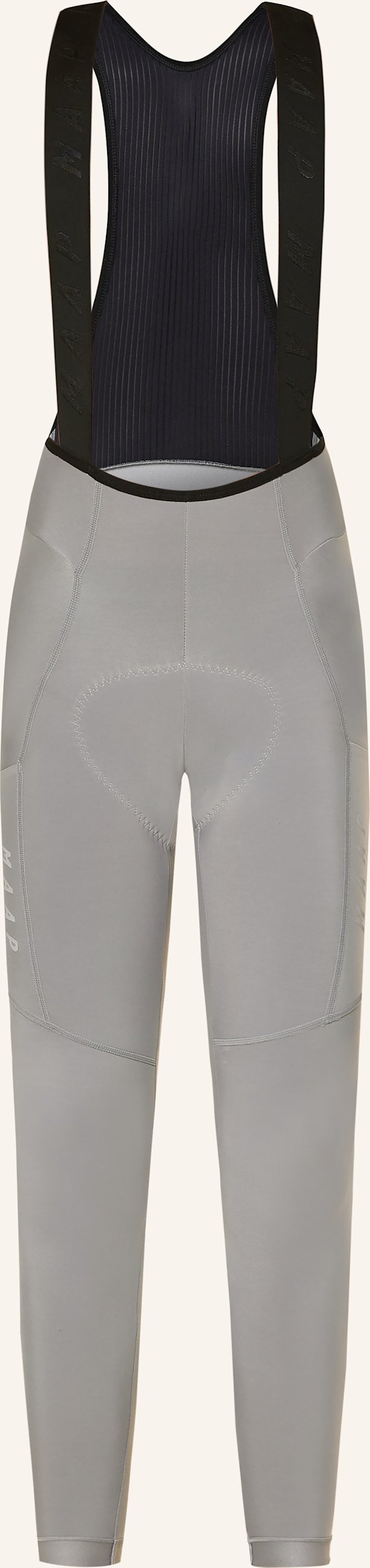 Maap Thermo-Radhose Evo Thermal Mit Trägern Und Gepolstertem Einsatz grau