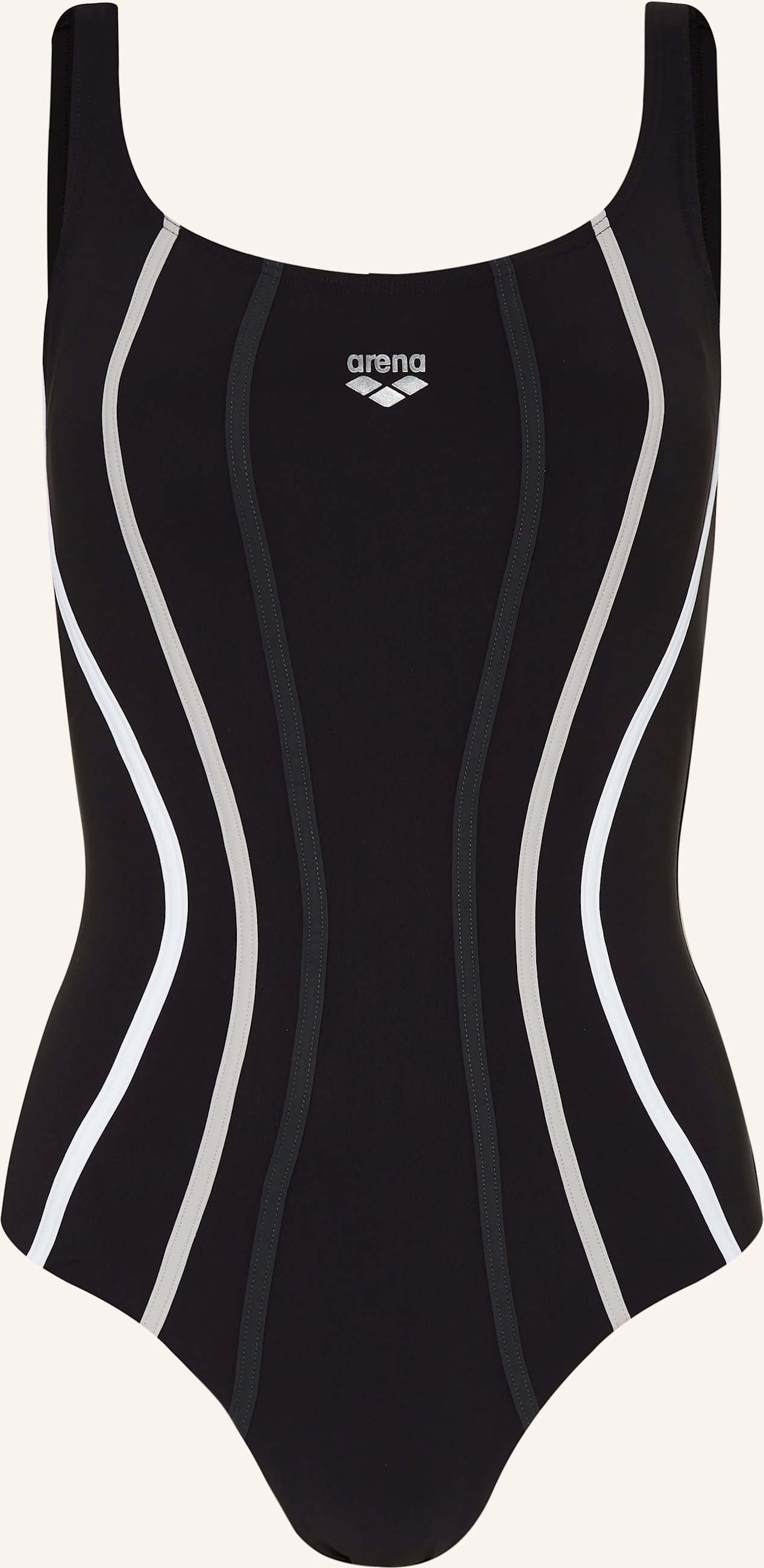 Arena Shape-Badeanzug Sofia Mit Uv-Schutz schwarz