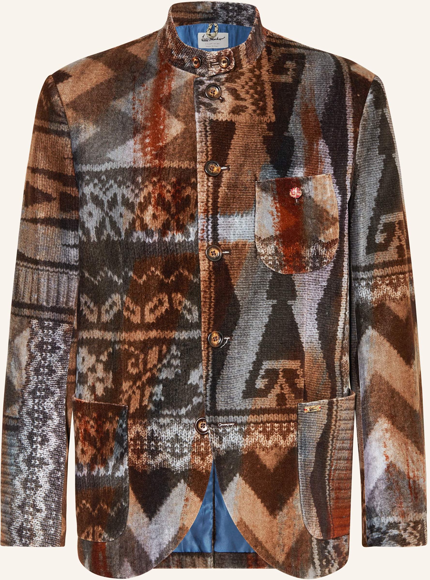 Luis Trenker Sakko Lusandro Slim Fit braun