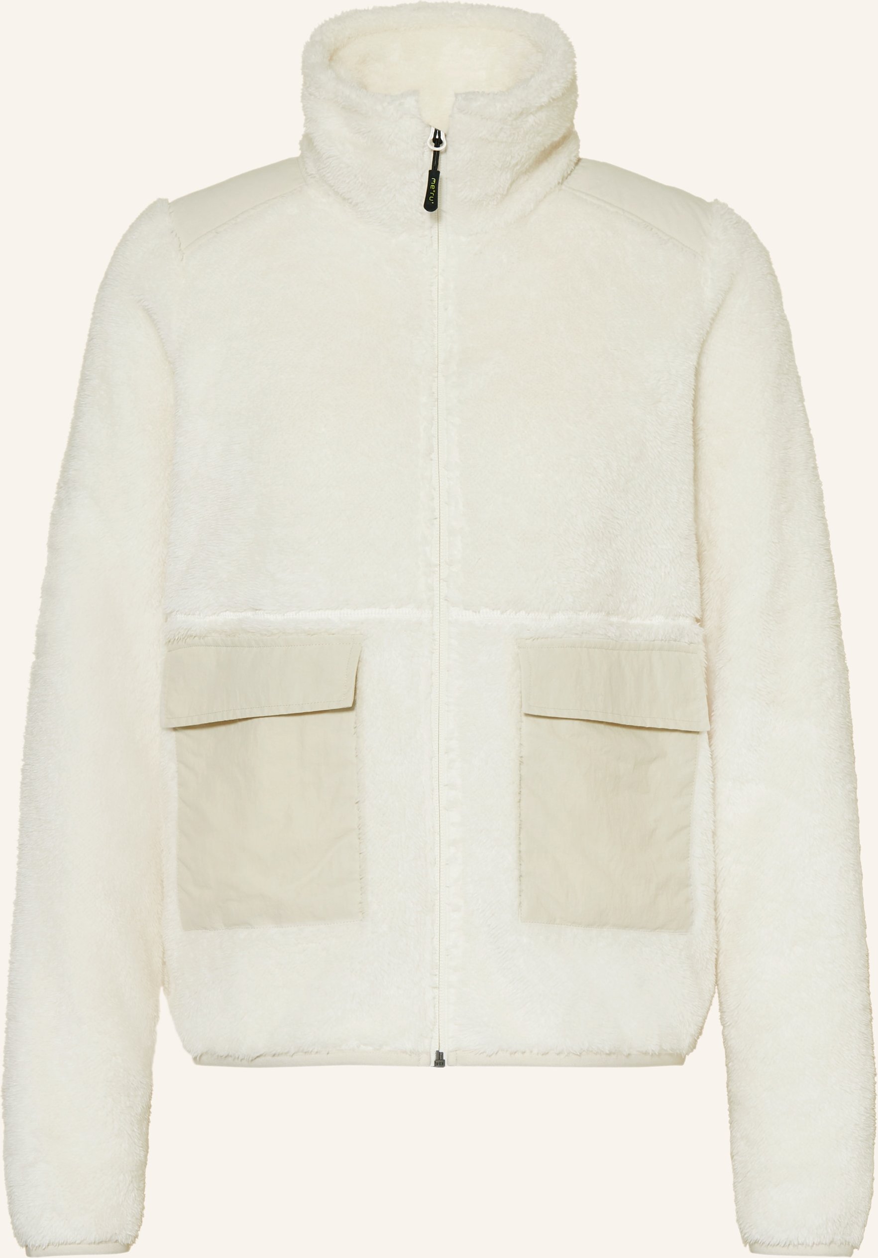 Me°Ru' Fleecejacke Nunavut weiss