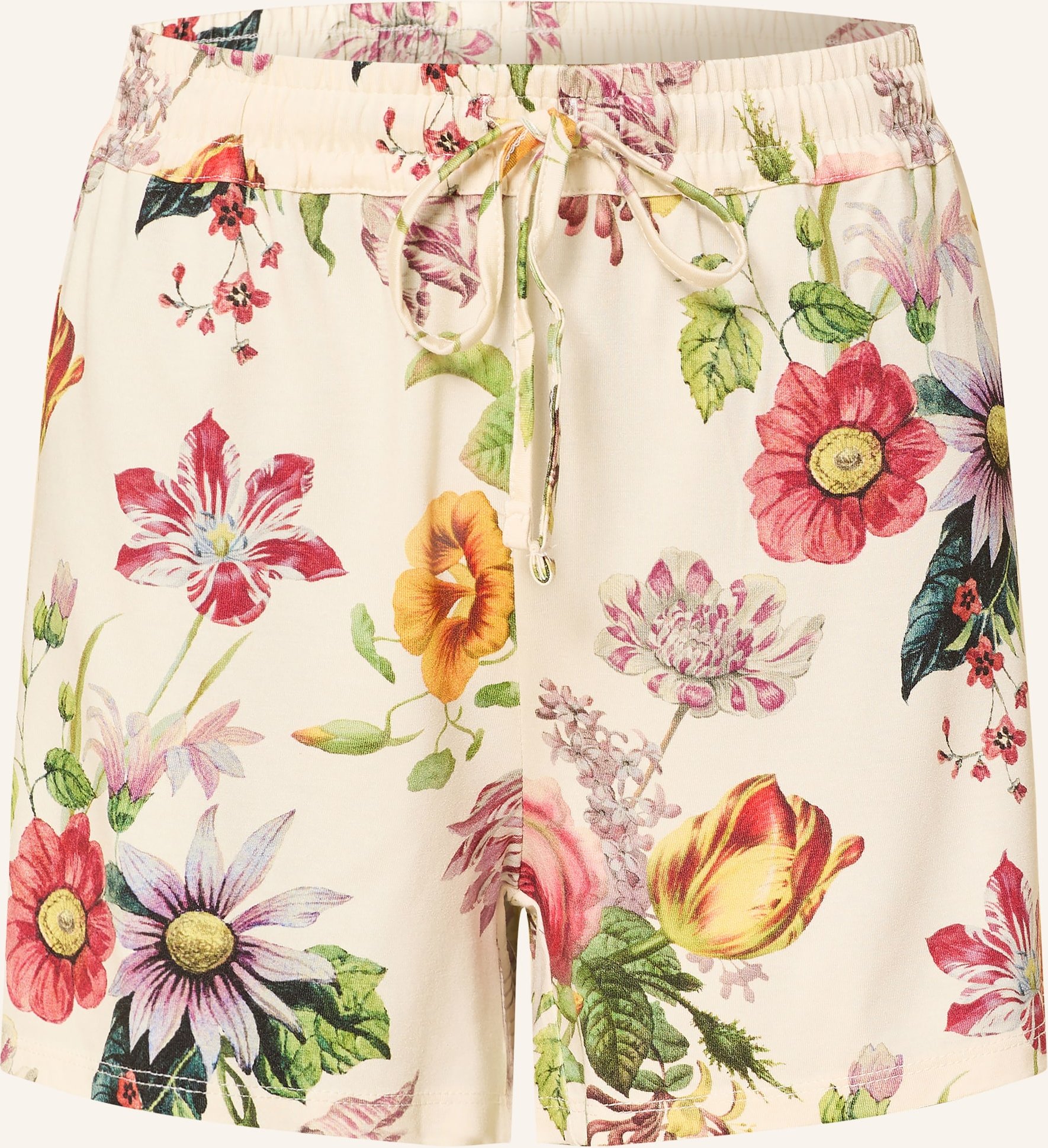 Essenza Schlafshorts Nori Florea weiss