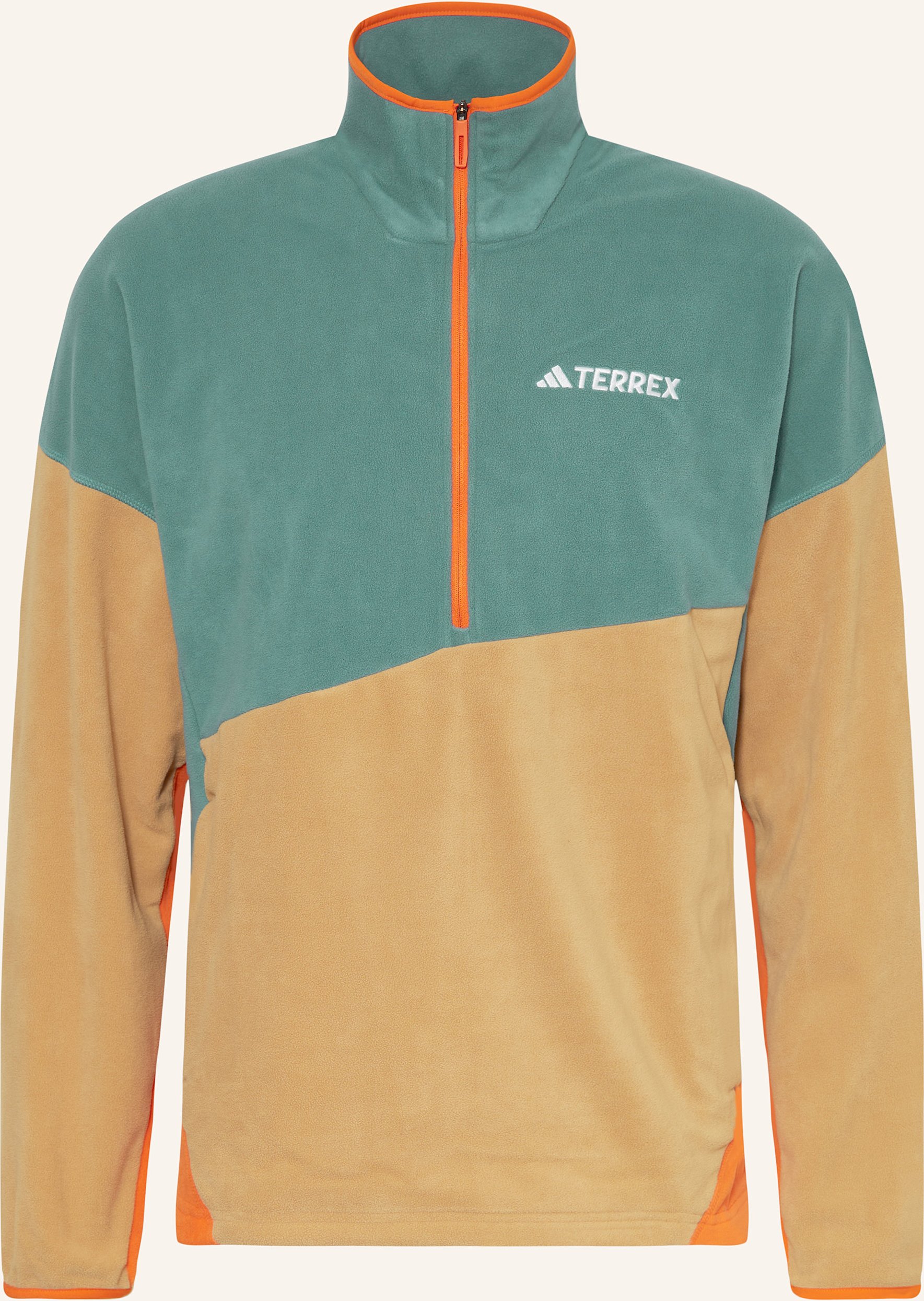 Adidas Terrex Fleece-Troyer Terrex Multi Climawarm Fleece gruen