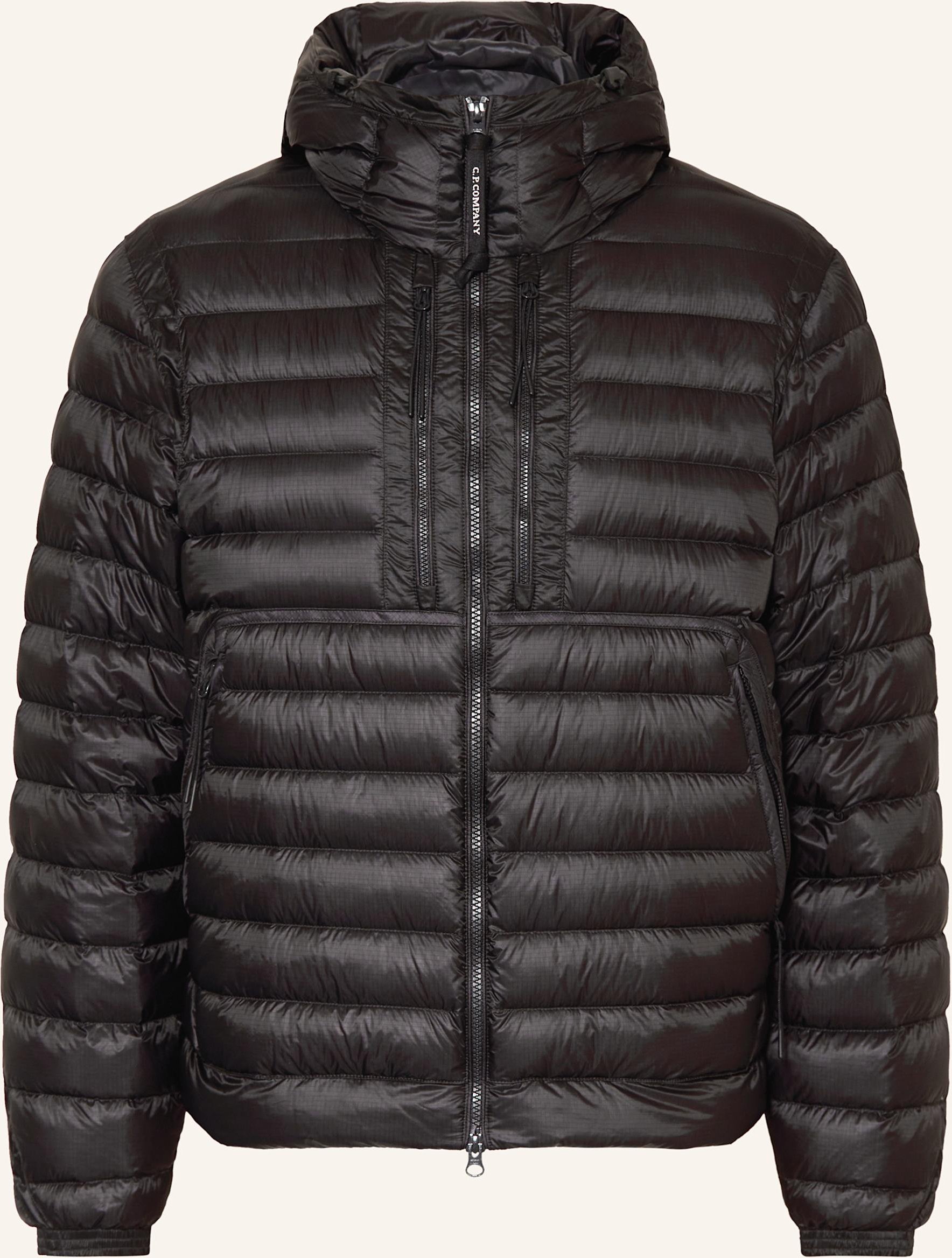 Thumbnail - C.P. Company Lightweight-Daunenjacke schwarz