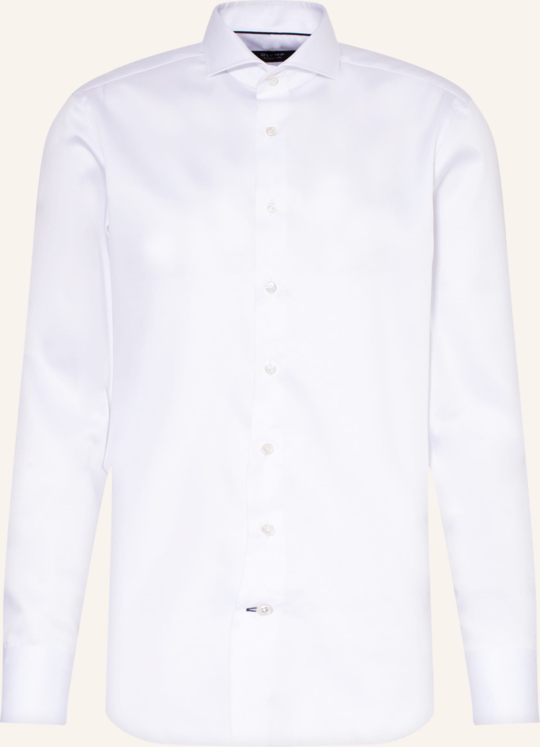 Thumbnail - Olymp Signature Hemd Tailored Fit weiss