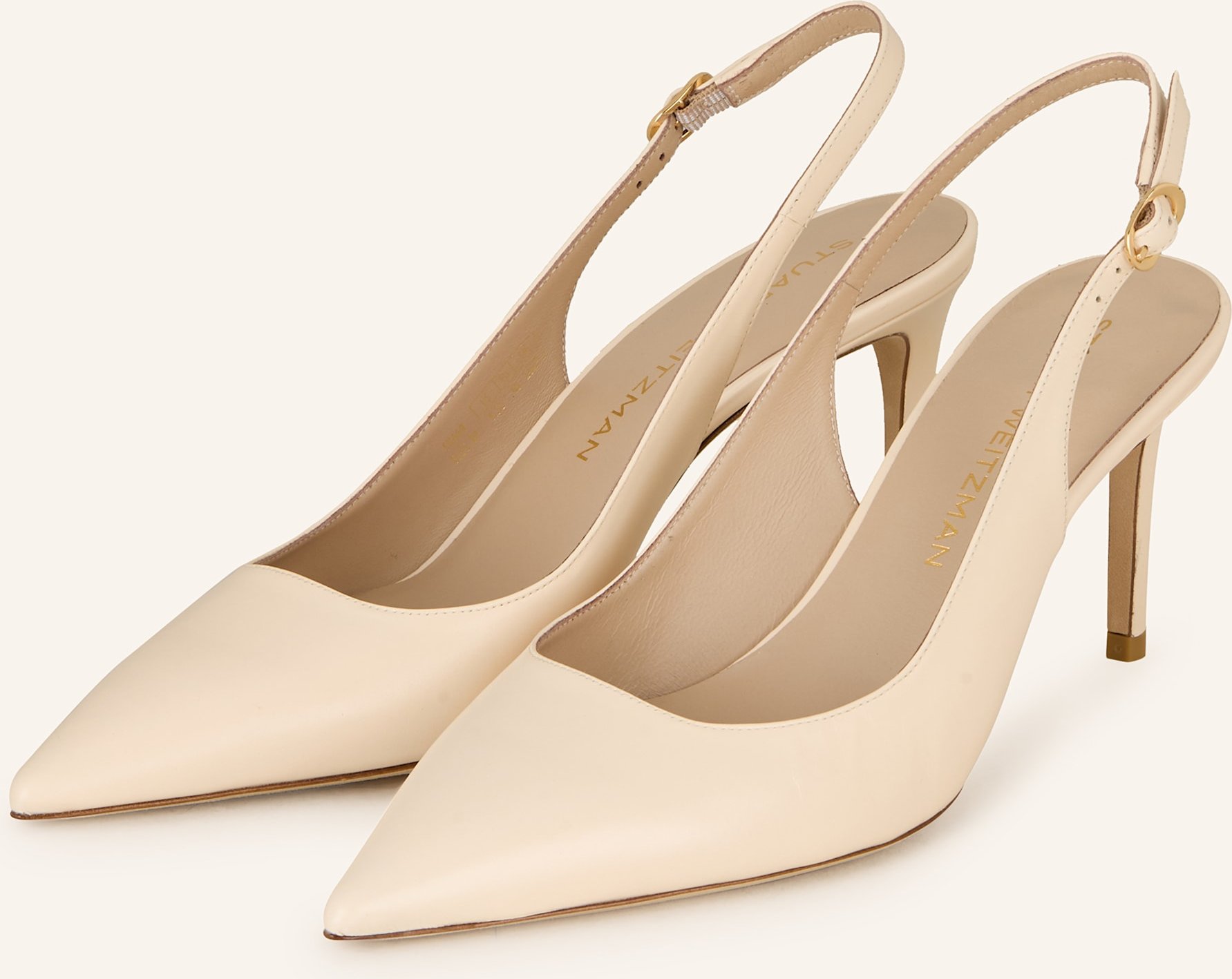 Stuart Weitzman Slingpumps Stuart Power 75 beige