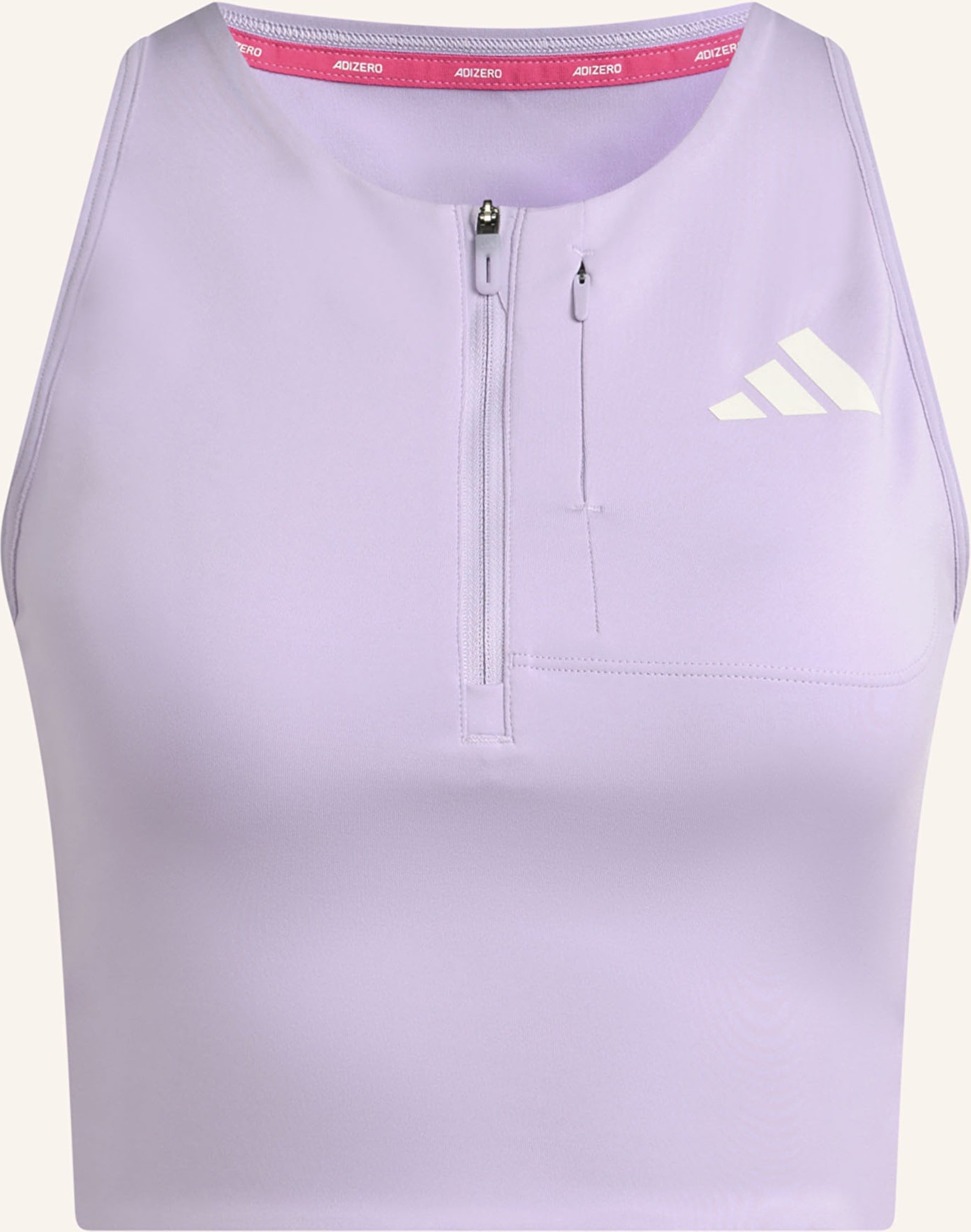 Adidas Lauftop Adizero Crop lila