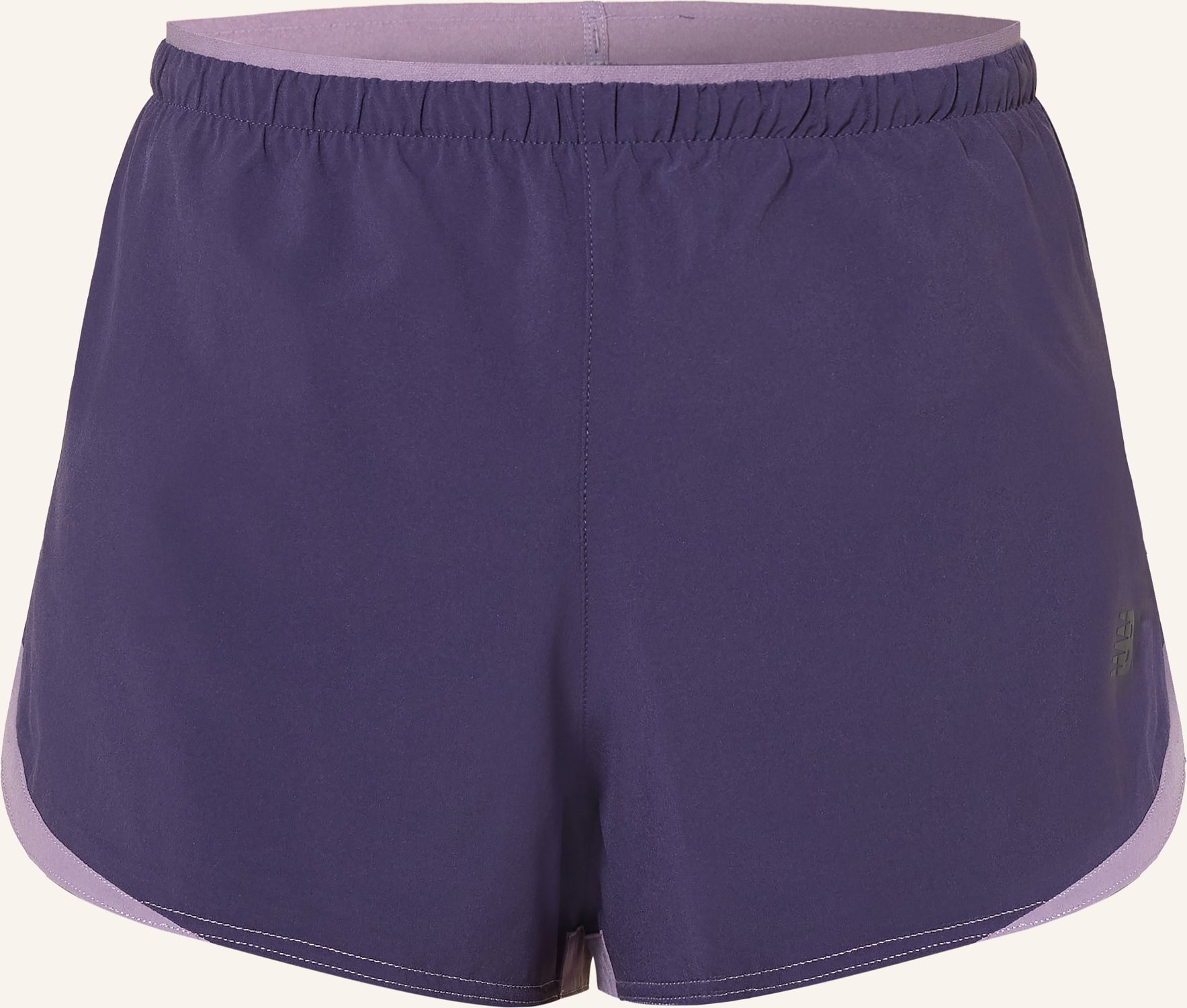 New Balance 2-In-1-Laufshorts lila